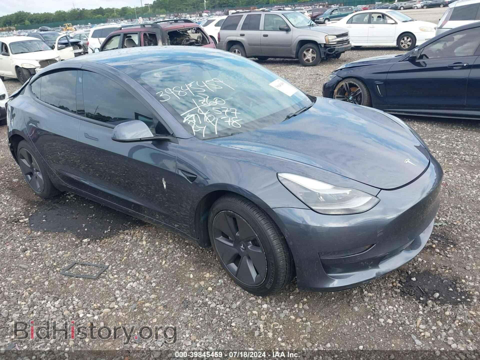 Photo 5YJ3E1EA9MF982091 - TESLA MODEL 3 2021