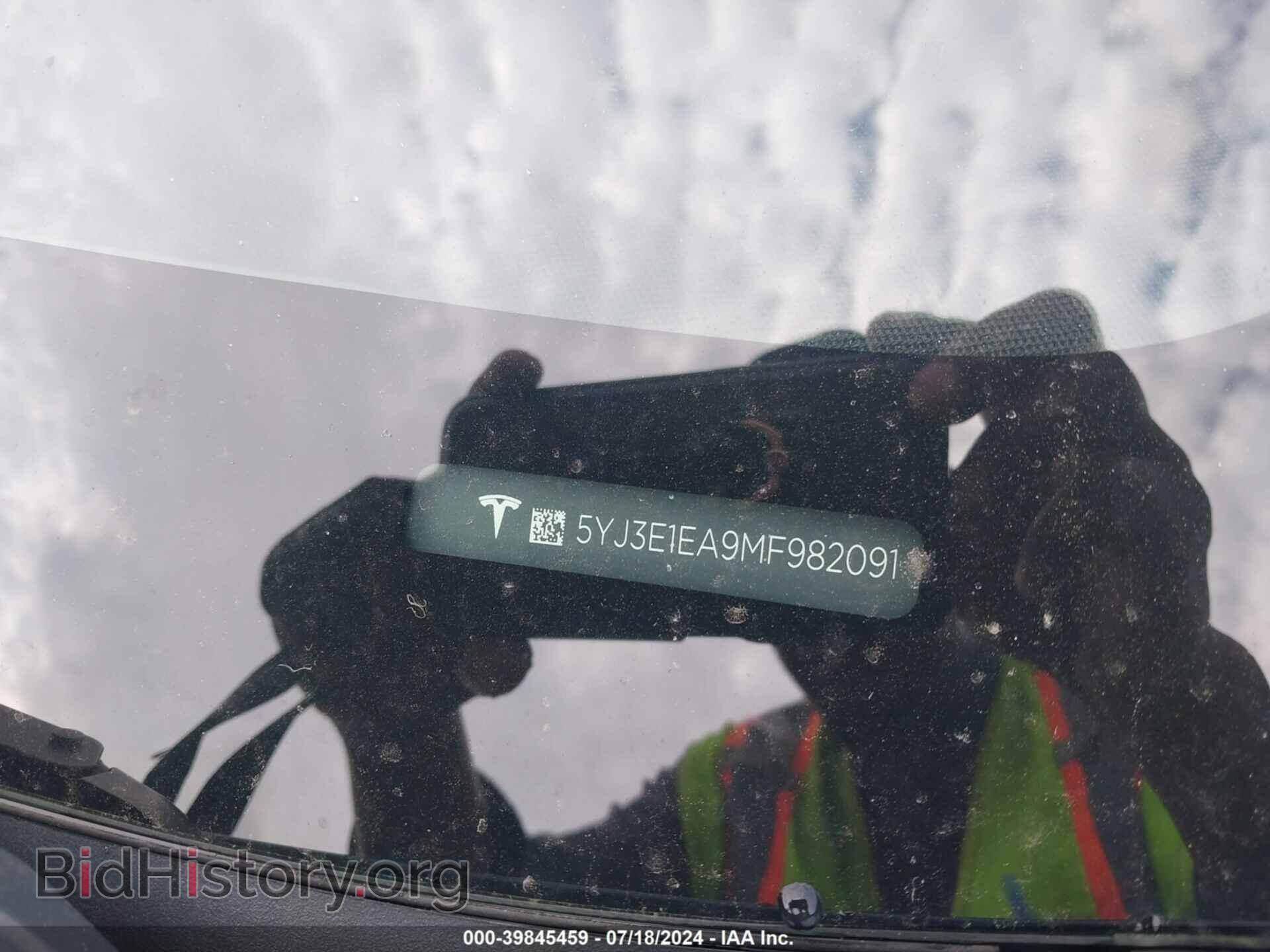 2021 TESLA MODEL 3 - VIN: 5YJ3E1EA9MF982091 - Photo 9