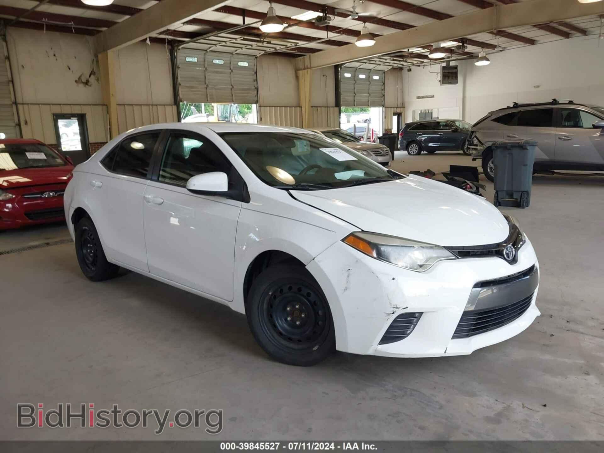 Фотография 2T1BURHE5FC298593 - TOYOTA COROLLA 2015