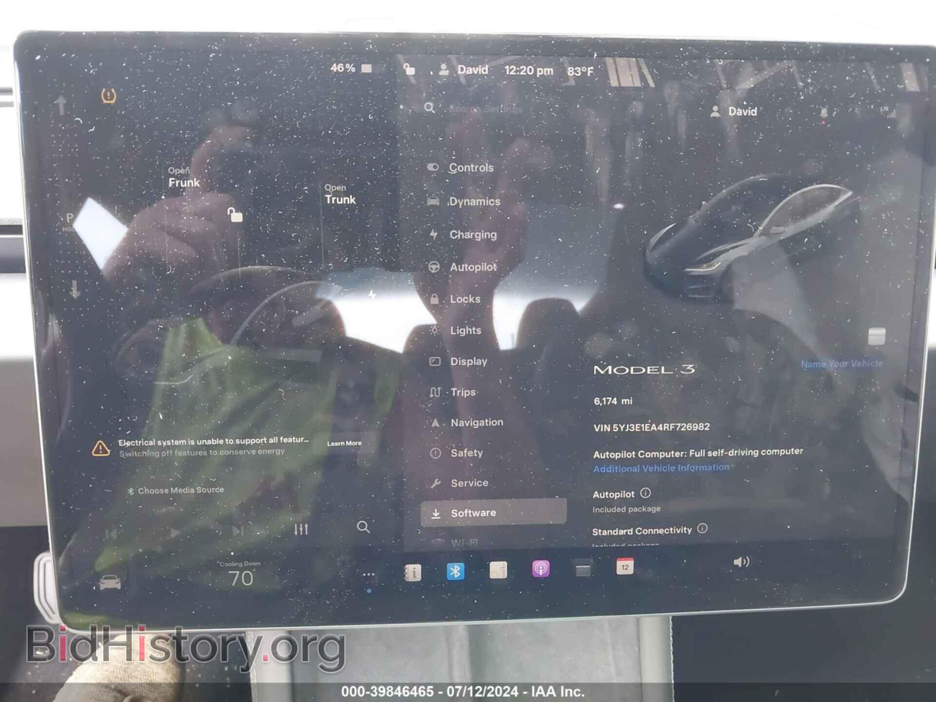 2024 TESLA MODEL 3 - VIN: 5YJ3E1EA4RF726982 - Фото 7