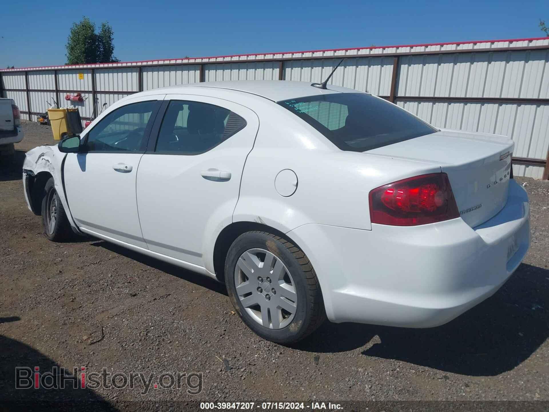 2012 DODGE AVENGER - VIN: 1C3CDZAB4CN132311 - Фото 3