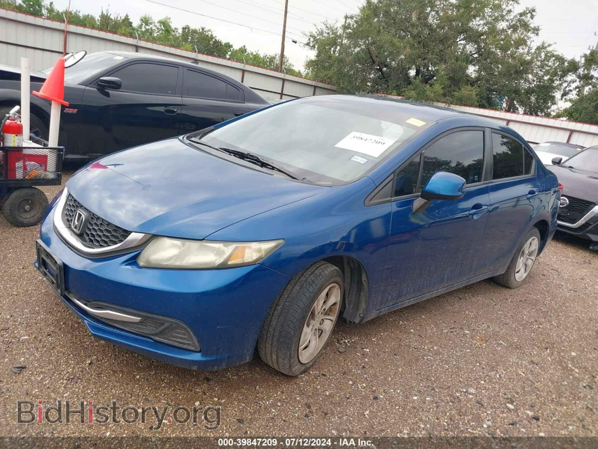 2013 HONDA CIVIC - VIN: 2HGFB2F53DH528802 - Фото 2