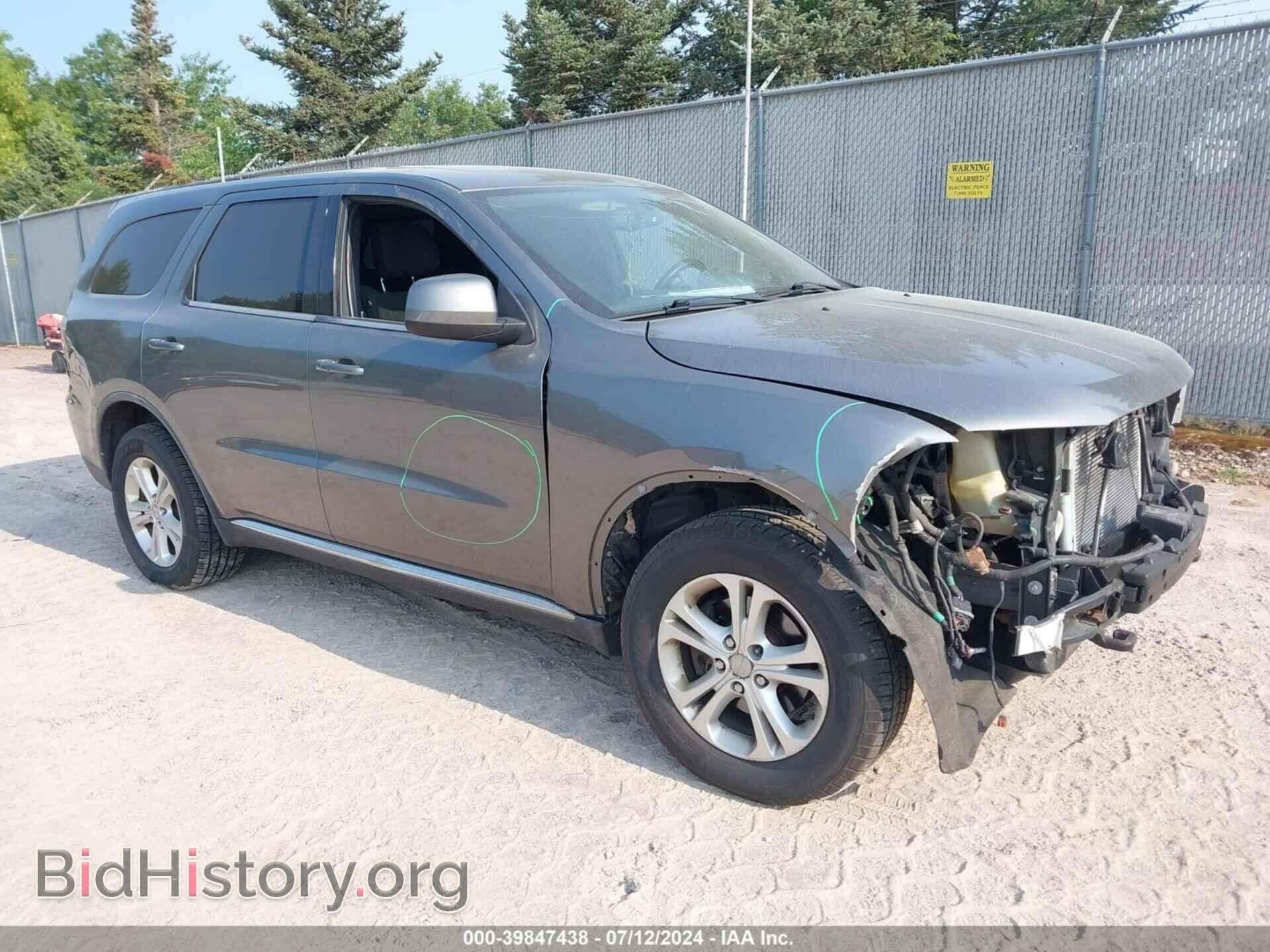 Фотография 1C4RDJAG2CC217663 - DODGE DURANGO 2012
