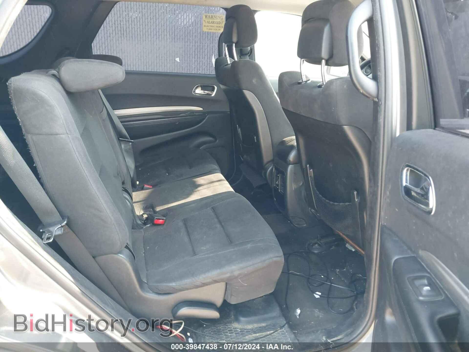 2012 DODGE DURANGO - VIN: 1C4RDJAG2CC217663 - Photo 8