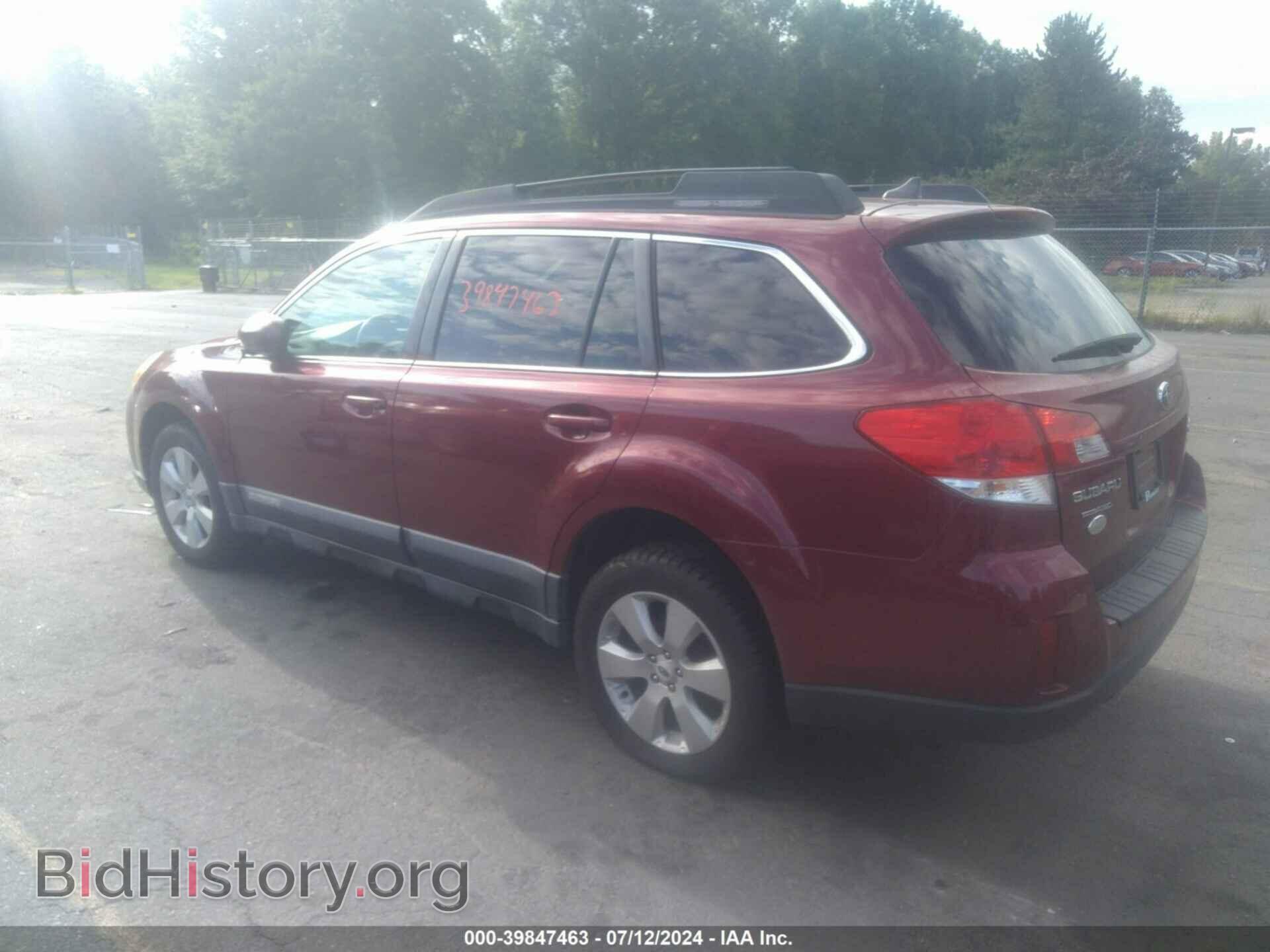 2012 SUBARU OUTBACK - VIN: 4S4BRBLC8C3223174 - Фото 3