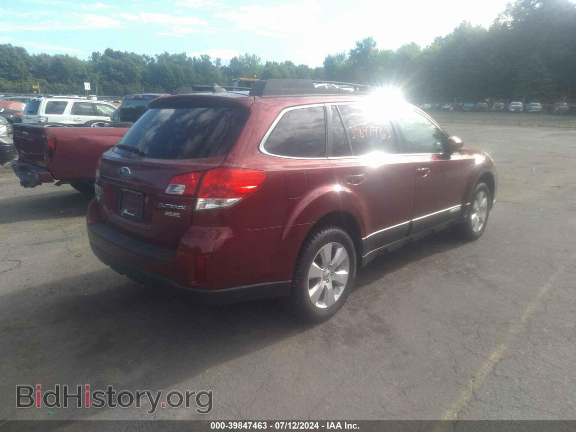 2012 SUBARU OUTBACK - VIN: 4S4BRBLC8C3223174 - Фото 4