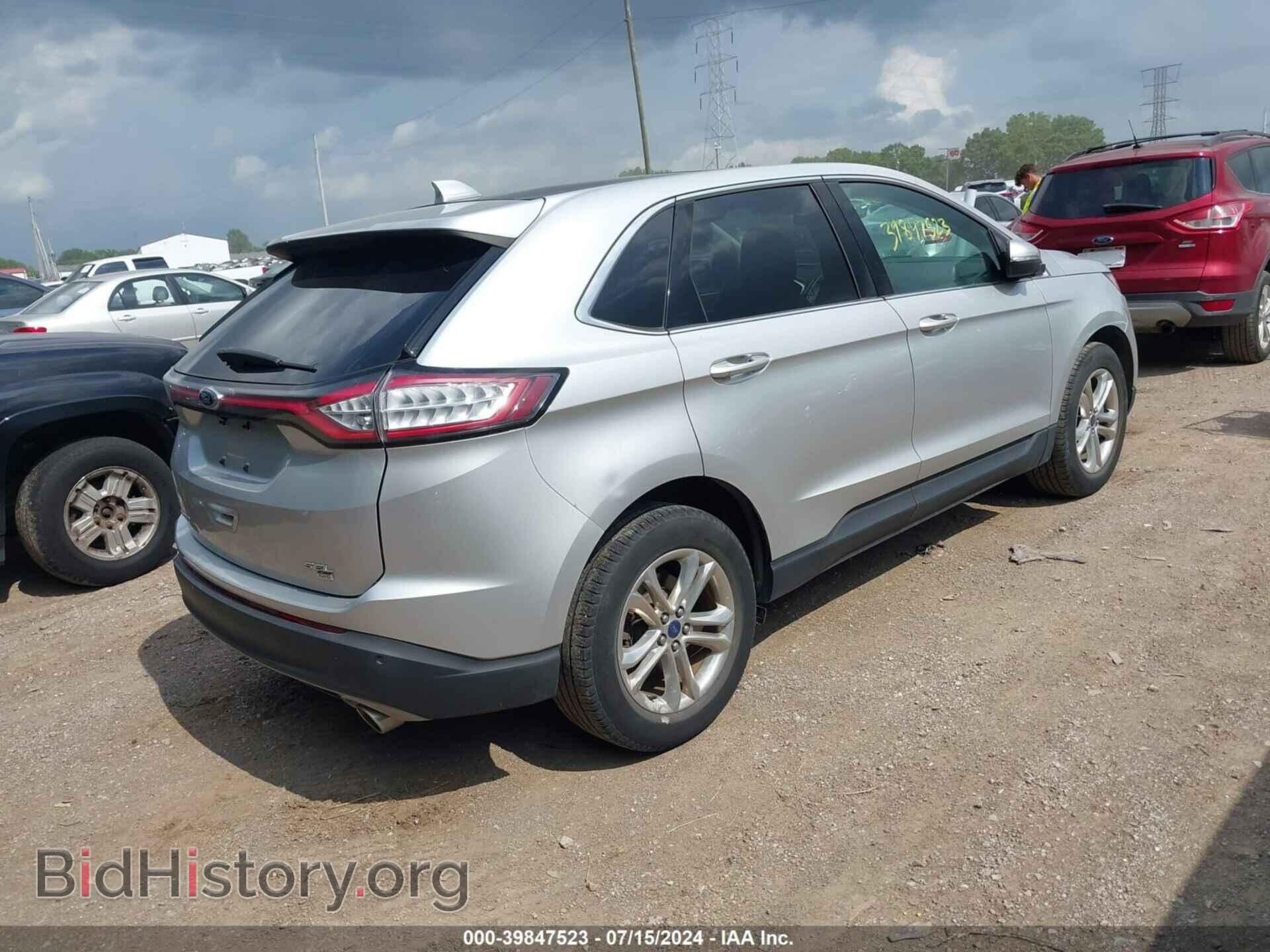 2015 FORD EDGE - VIN: 2FMTK4J86FBB46313 - Photo 4