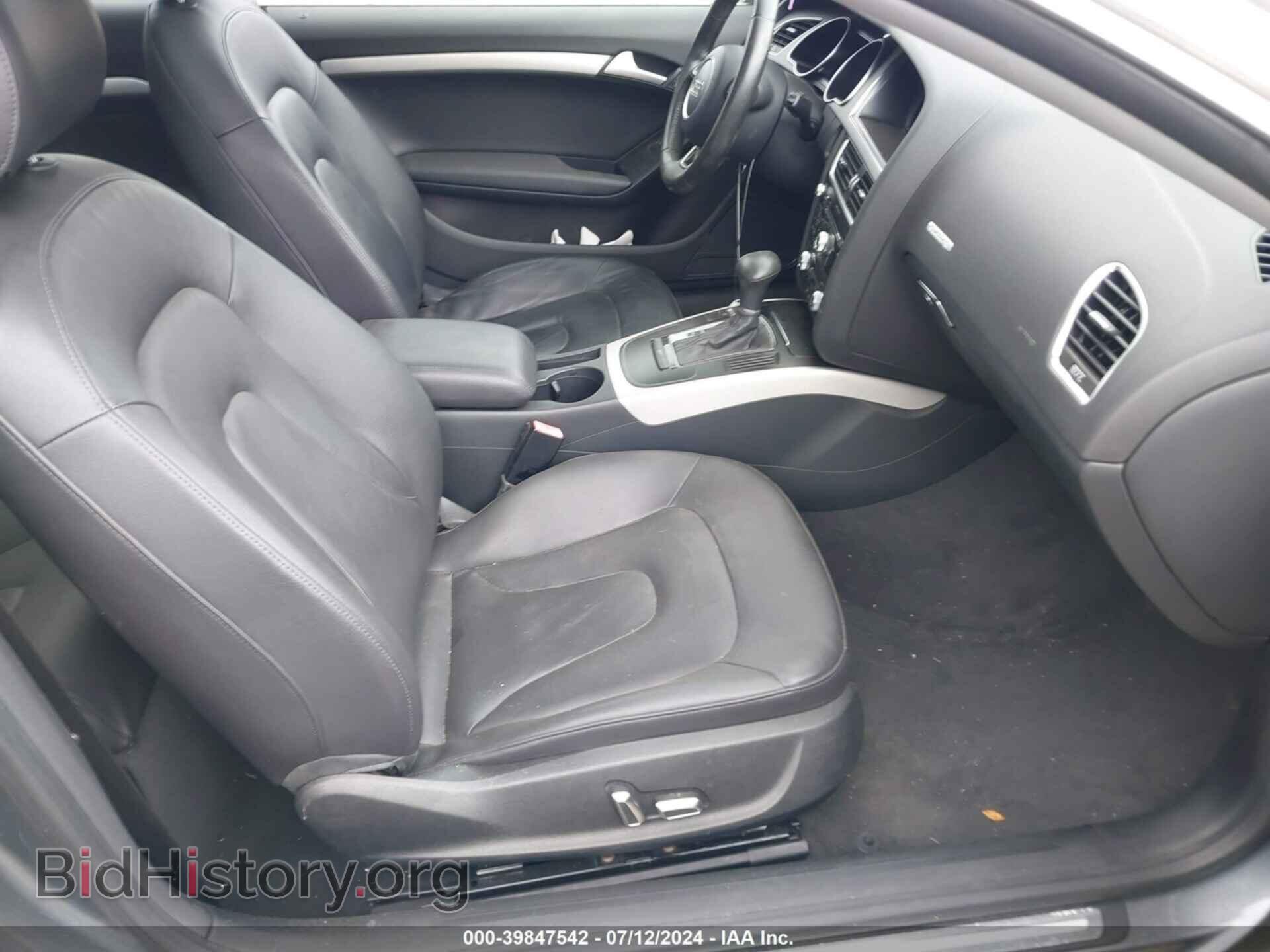 2013 AUDI A5 - VIN: WAUCFAFR3DA012471 - Photo 5