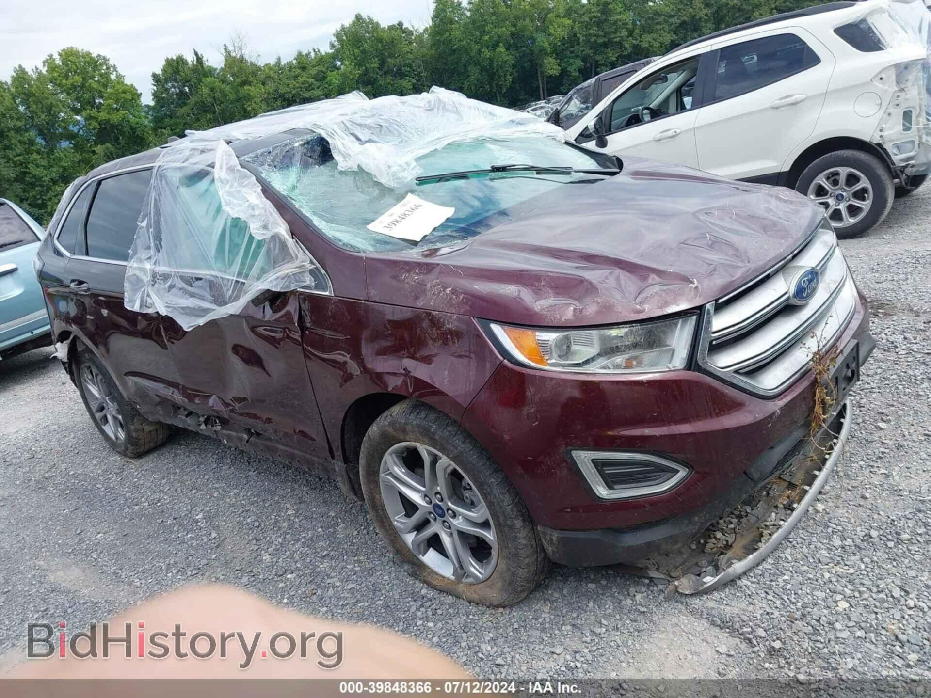 Photo 2FMPK4K89HBC52483 - FORD EDGE 2017