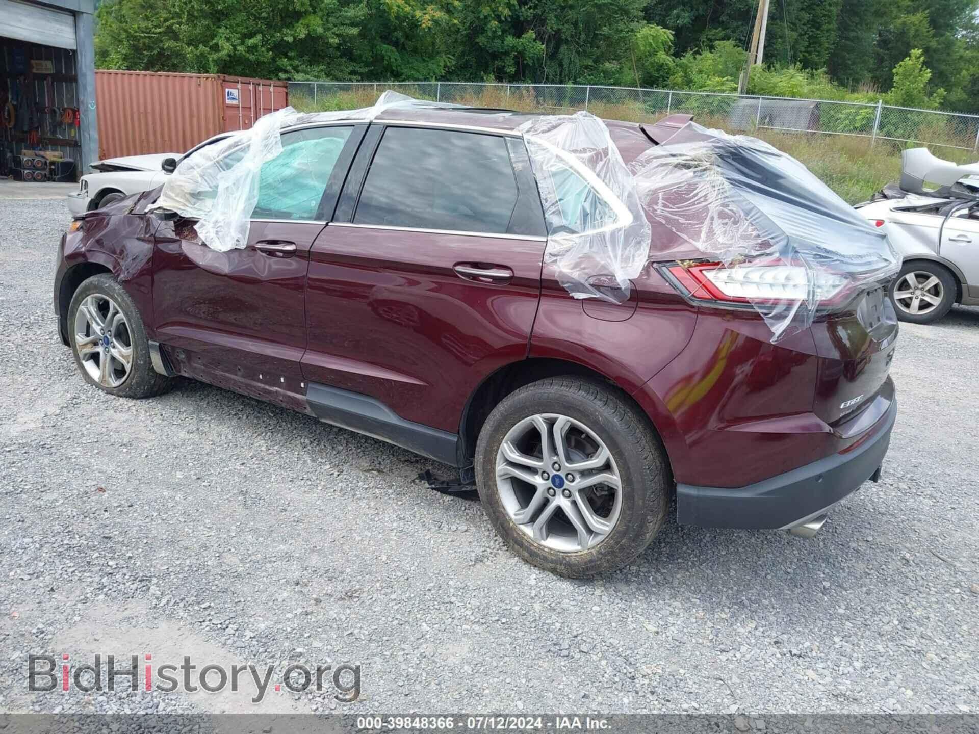 2017 FORD EDGE - VIN: 2FMPK4K89HBC52483 - Фото 3