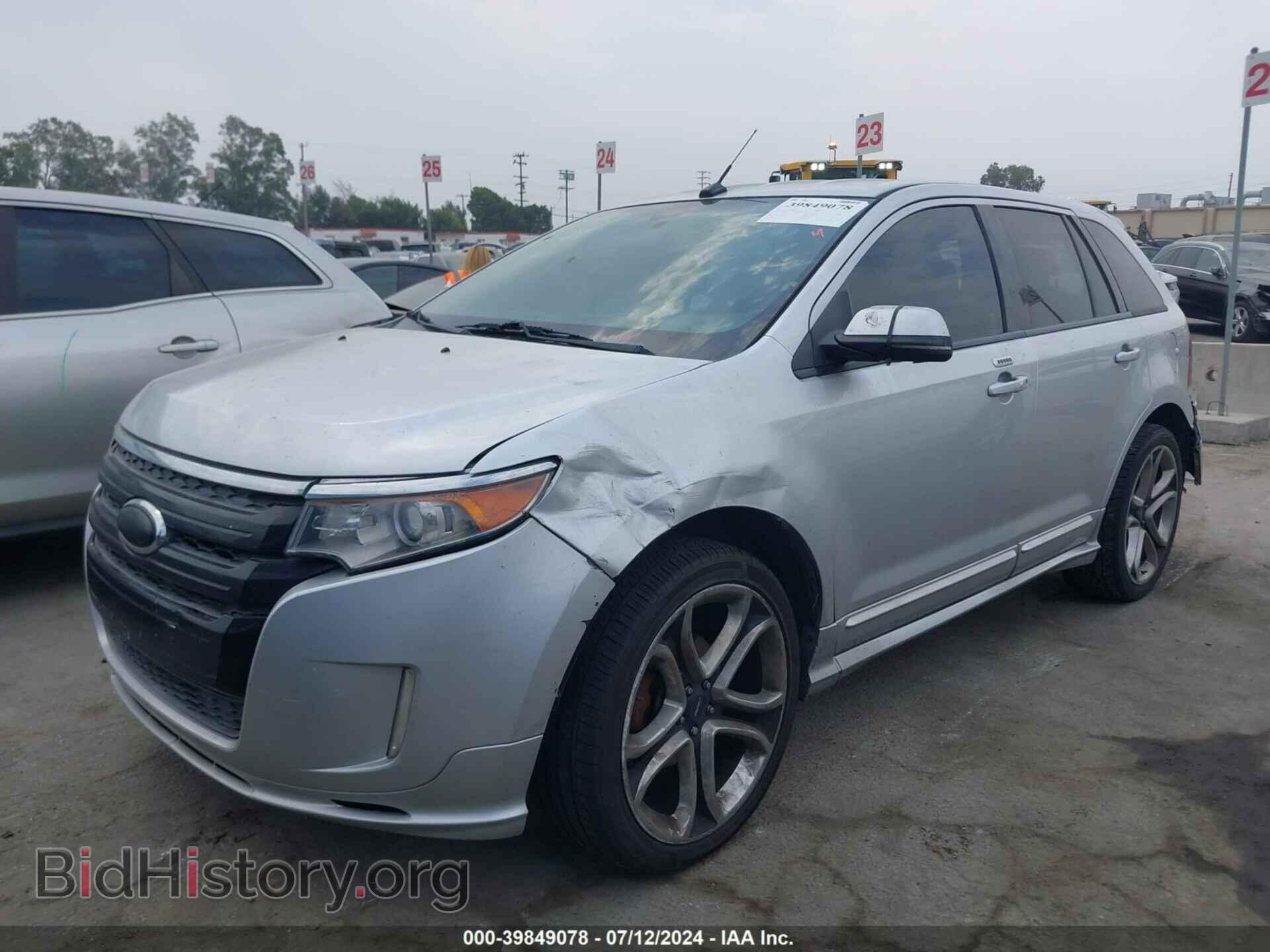 2013 FORD EDGE - VIN: 2FMDK3AK0DBC30196 - Фото 2