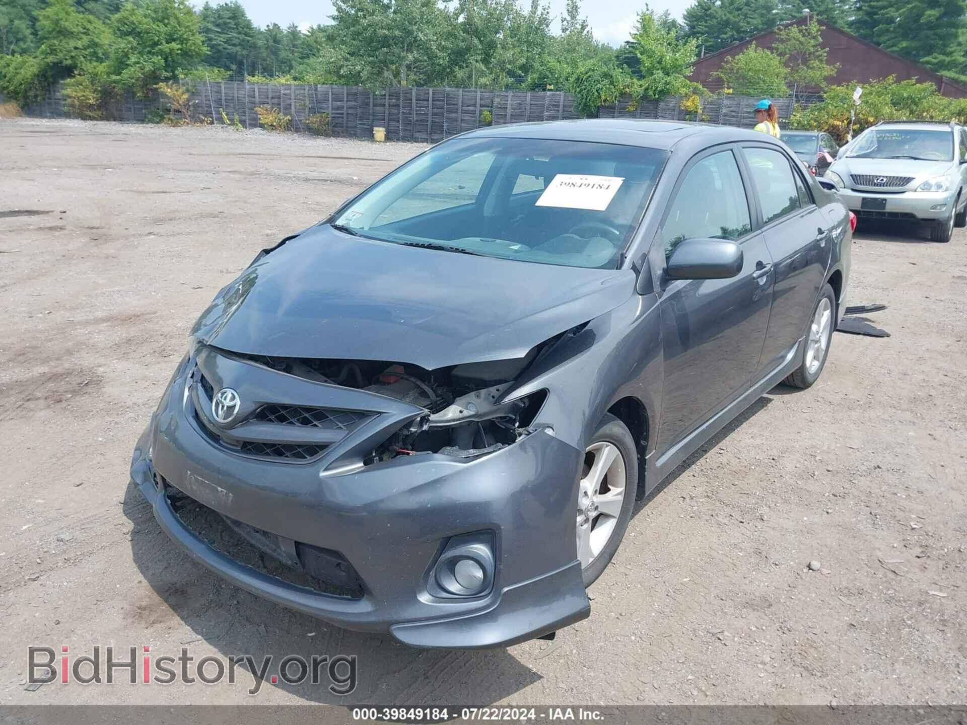 2011 TOYOTA COROLLA - VIN: 2T1BU4EE2BC738254 - Фото 2