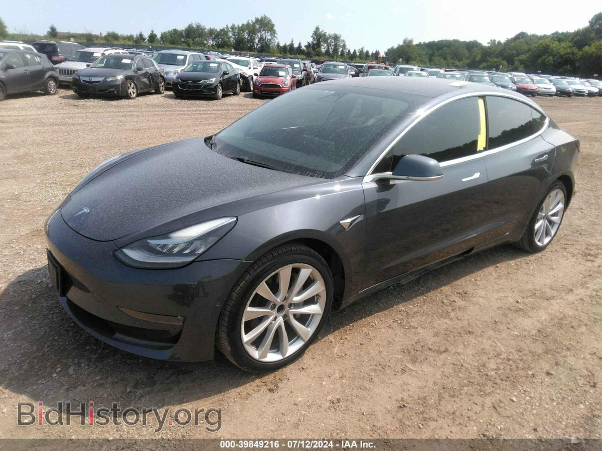 2018 TESLA MODEL 3 - VIN: 5YJ3E1EA9JF047245 - Фото 2