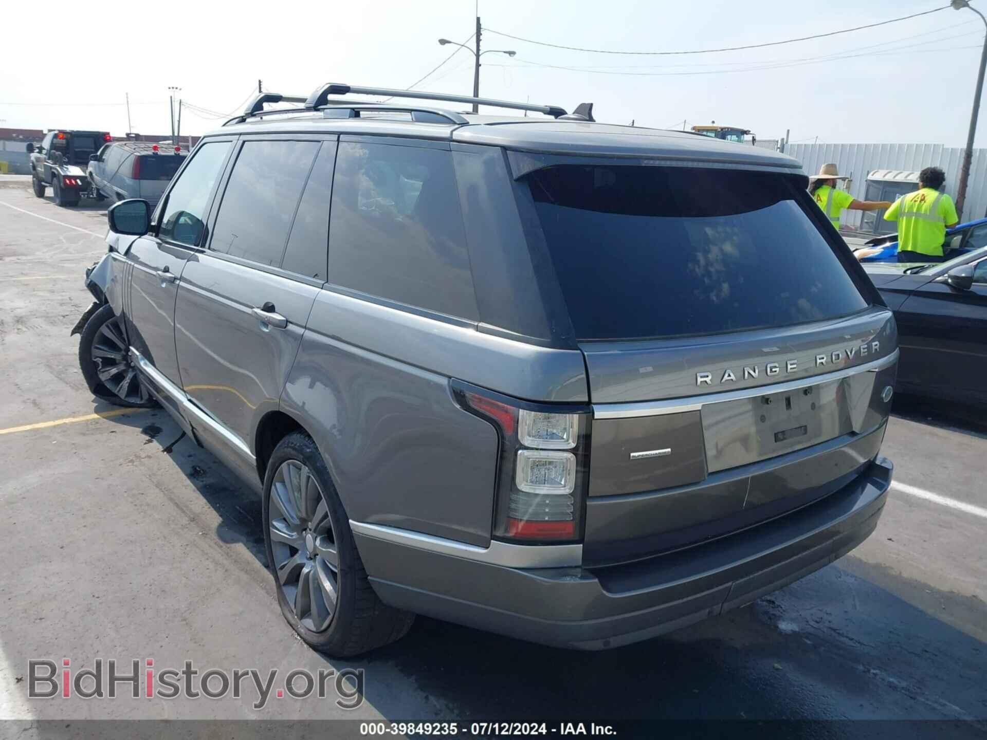 2015 LAND ROVER RANGE ROVER - VIN: SALGS3TF1FA230619 - Фото 3