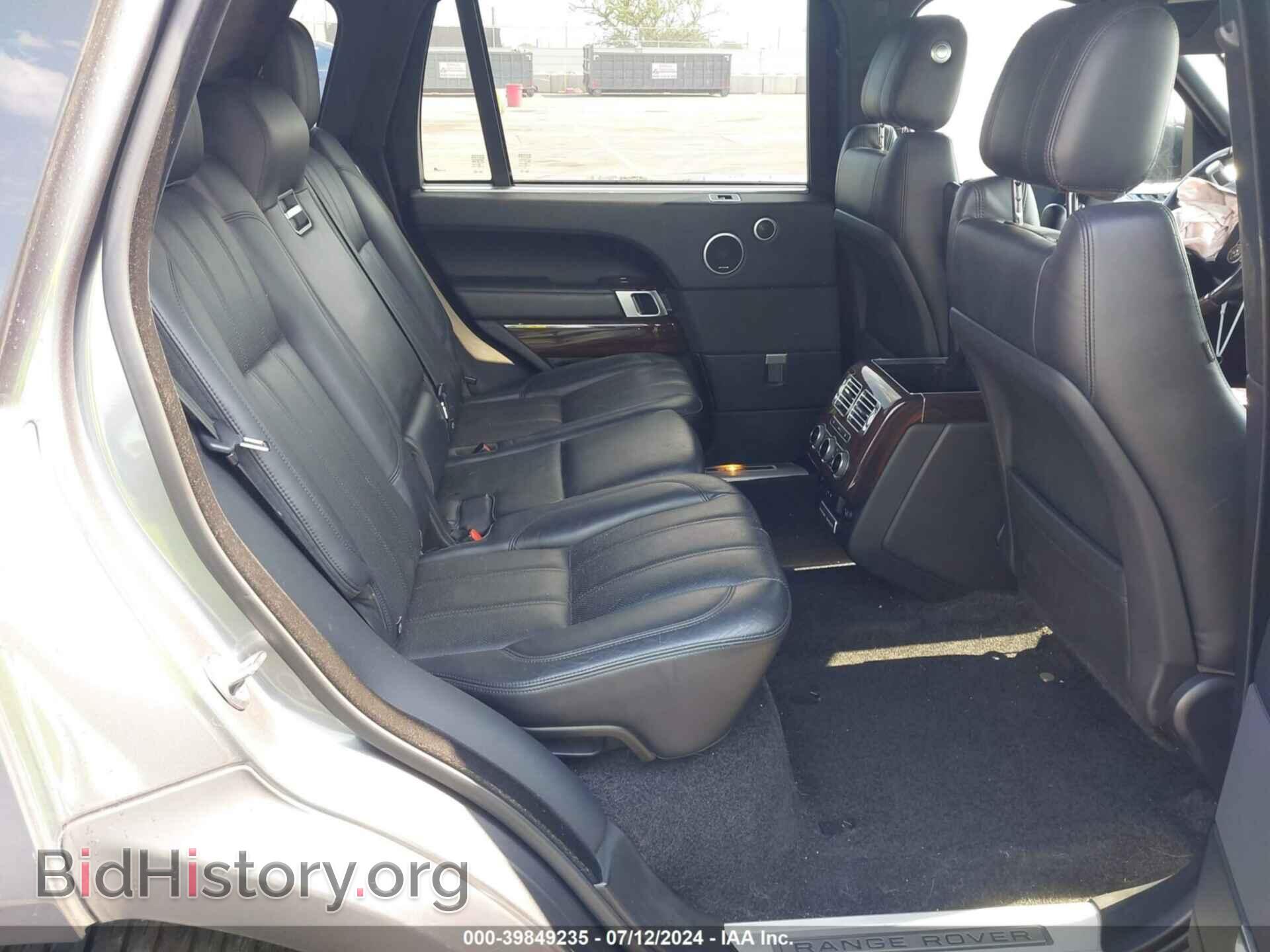 2015 LAND ROVER RANGE ROVER - VIN: SALGS3TF1FA230619 - Фото 8