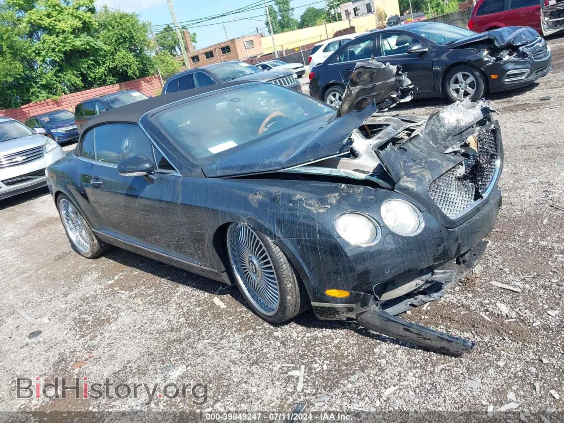 Фотография SCBDR33W17C051141 - BENTLEY CONTINENTAL GTC 2007