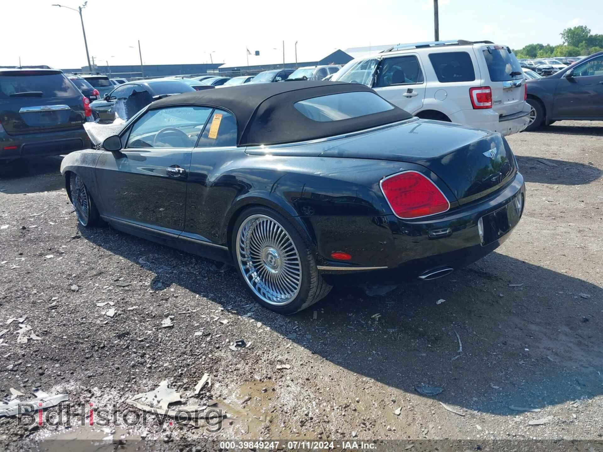 2007 BENTLEY CONTINENTAL GTC - VIN: SCBDR33W17C051141 - Фото 3