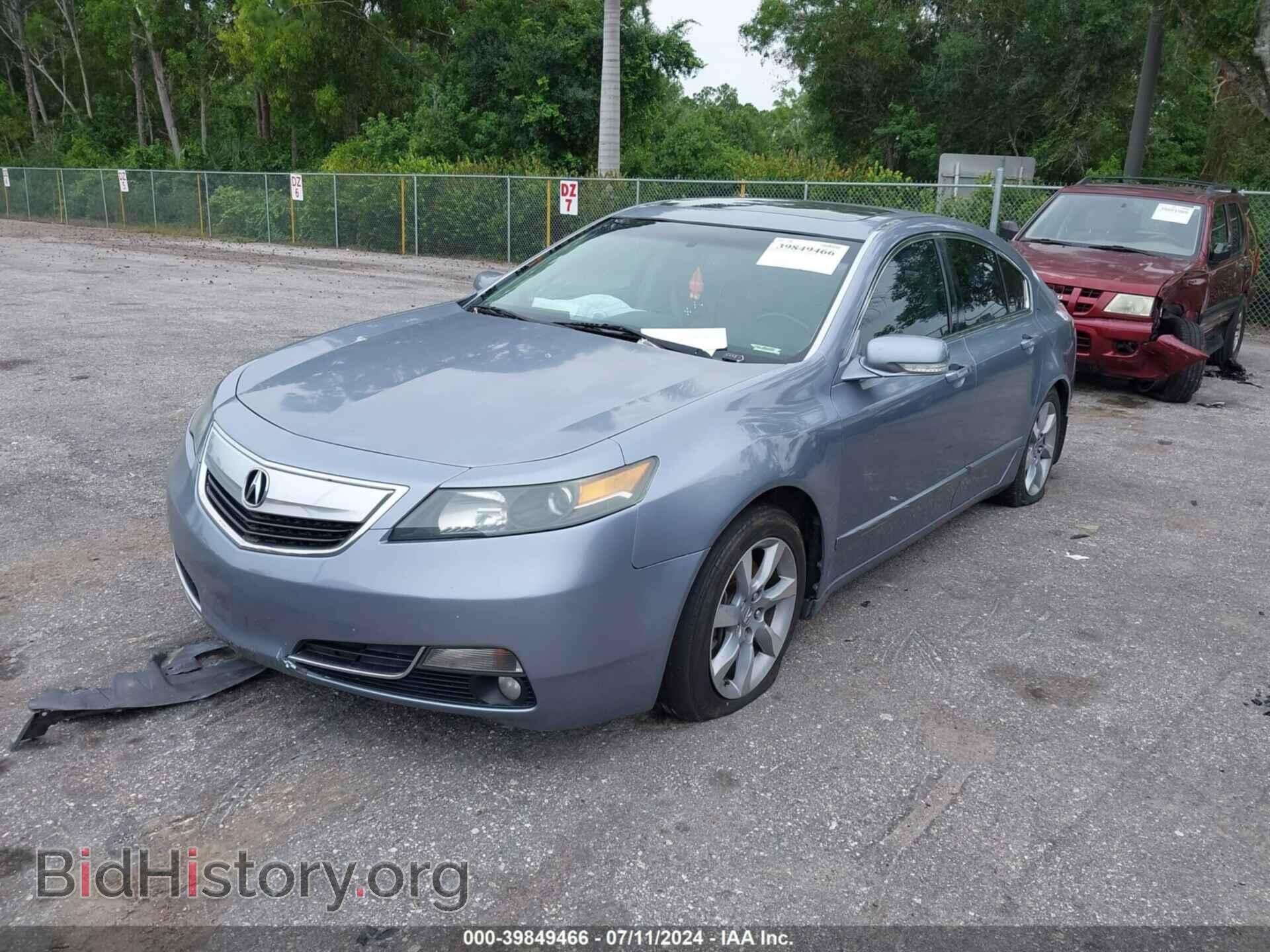 2012 ACURA TL - VIN: 19UUA8F58CA001090 - Фото 2