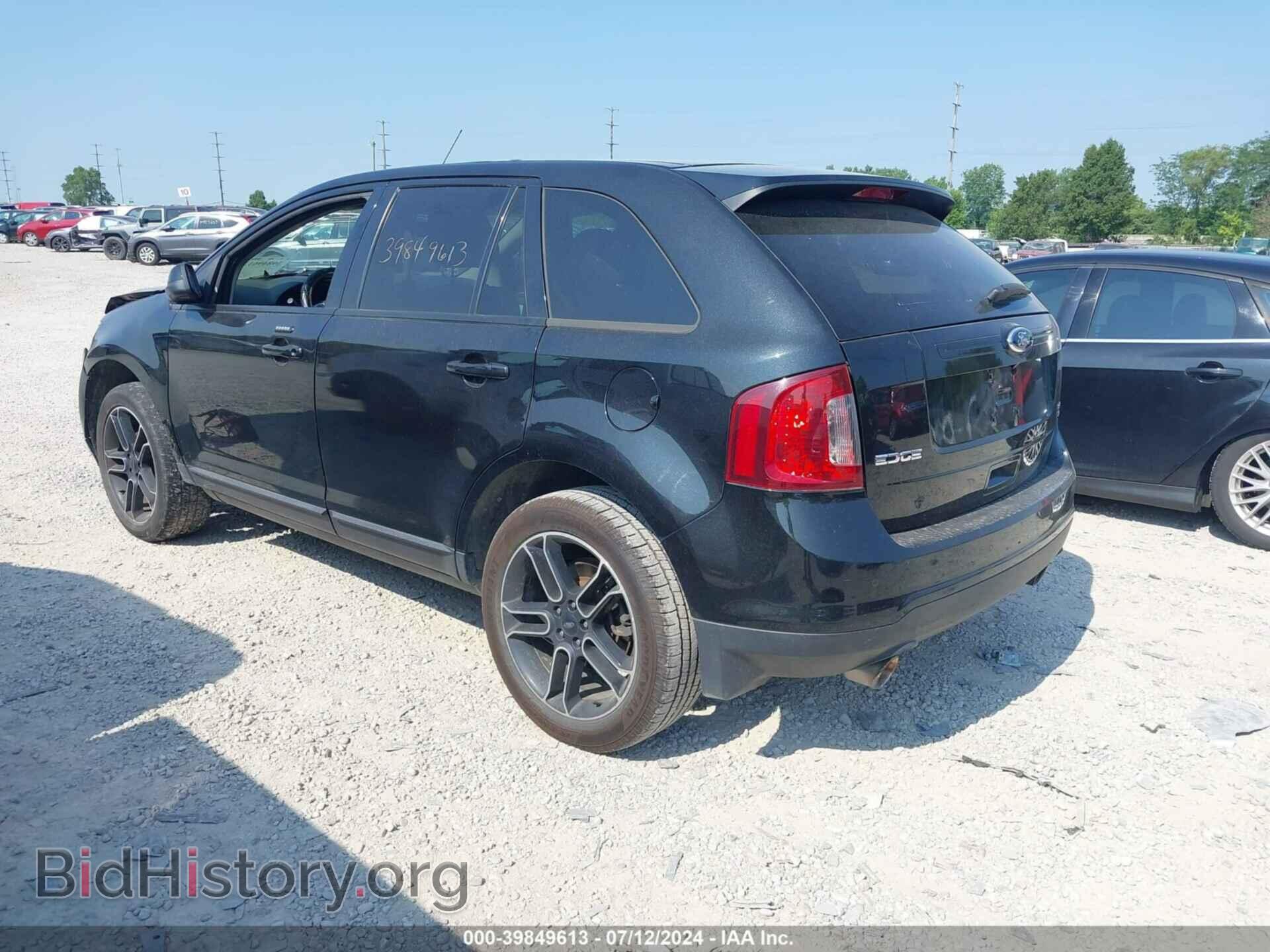 2013 FORD EDGE - VIN: 2FMDK4JC2DBB25058 - Photo 3