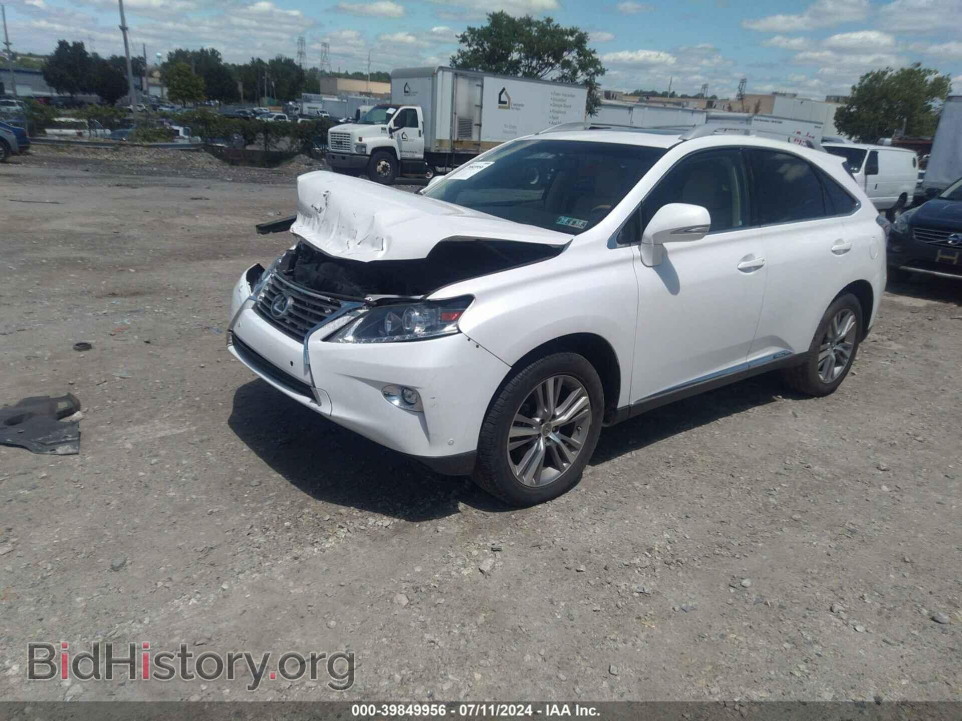 2015 LEXUS RX 450H - VIN: 2T2BC1BA2FC005514 - Фото 2