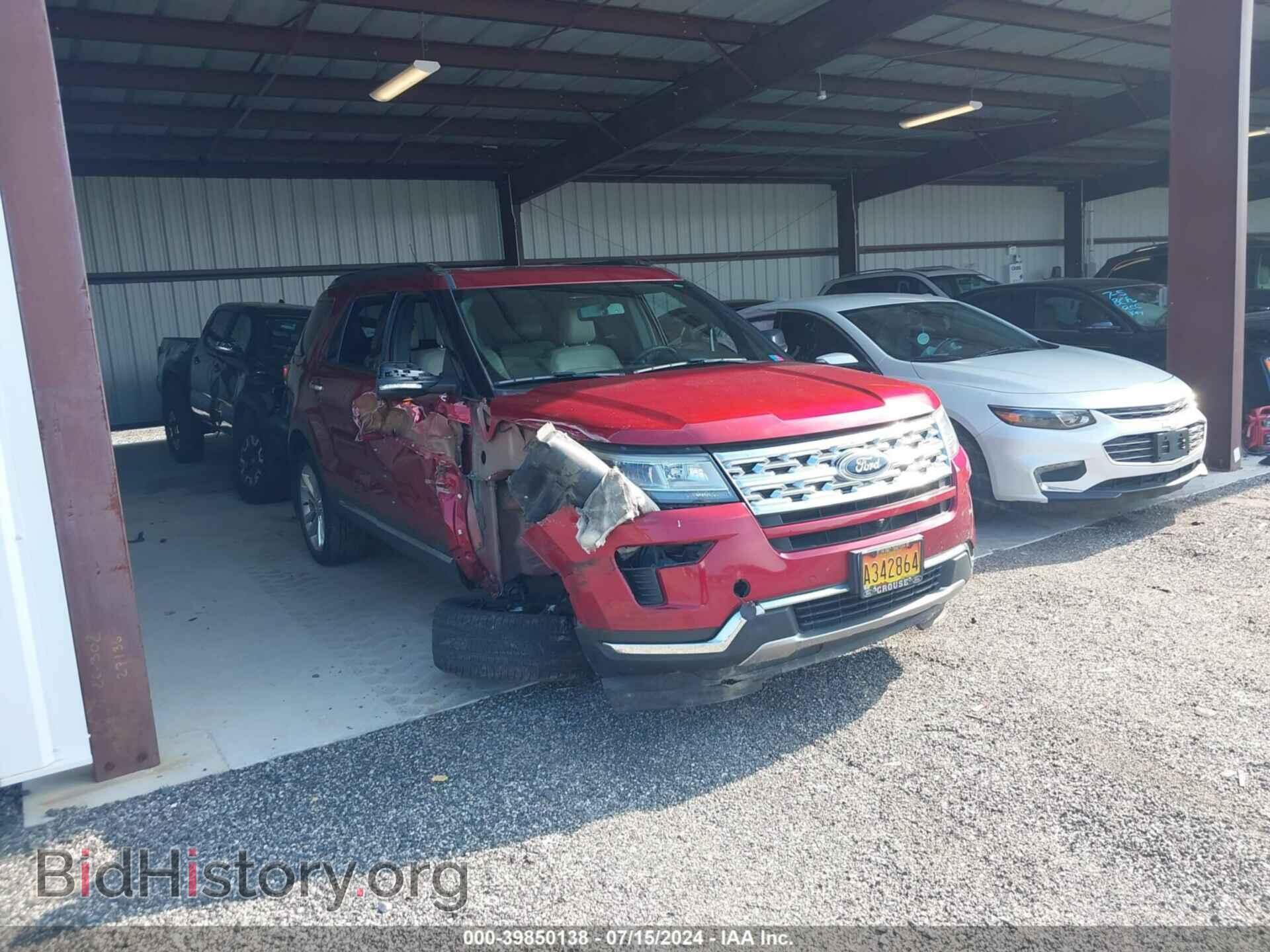 Фотография 1FM5K8F88JGB27742 - FORD EXPLORER 2018