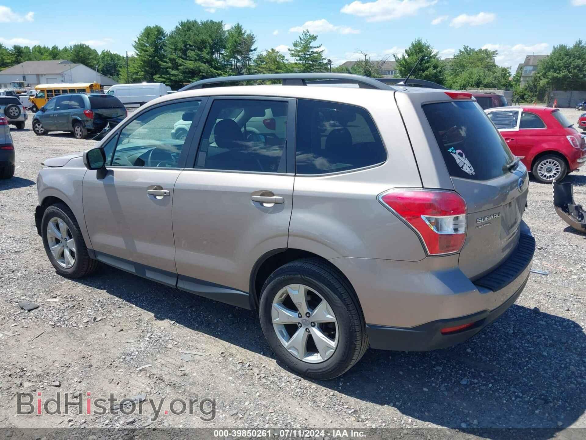 2014 SUBARU FORESTER - VIN: JF2SJAEC3EH553279 - Фото 3