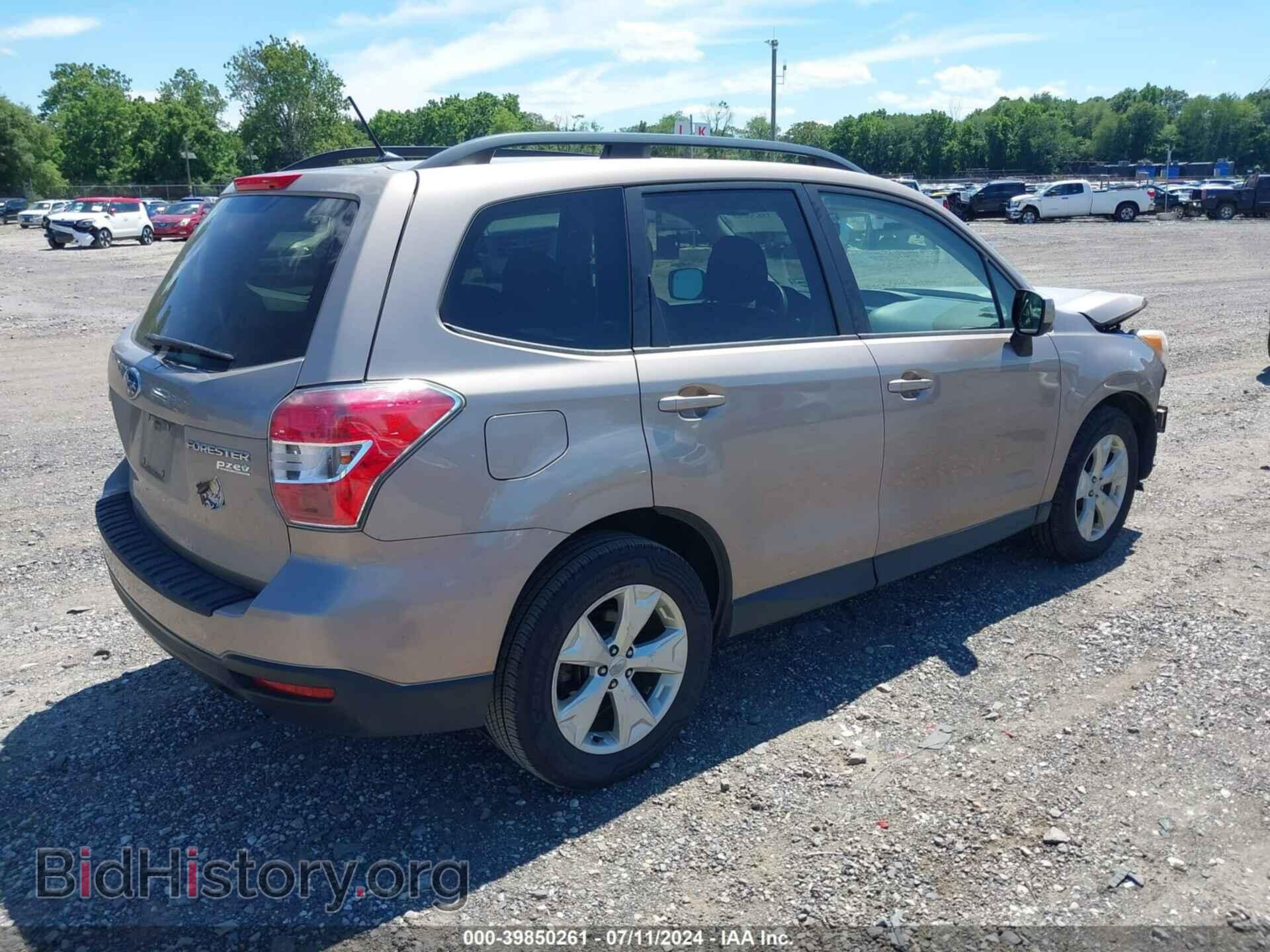 2014 SUBARU FORESTER - VIN: JF2SJAEC3EH553279 - Фото 4