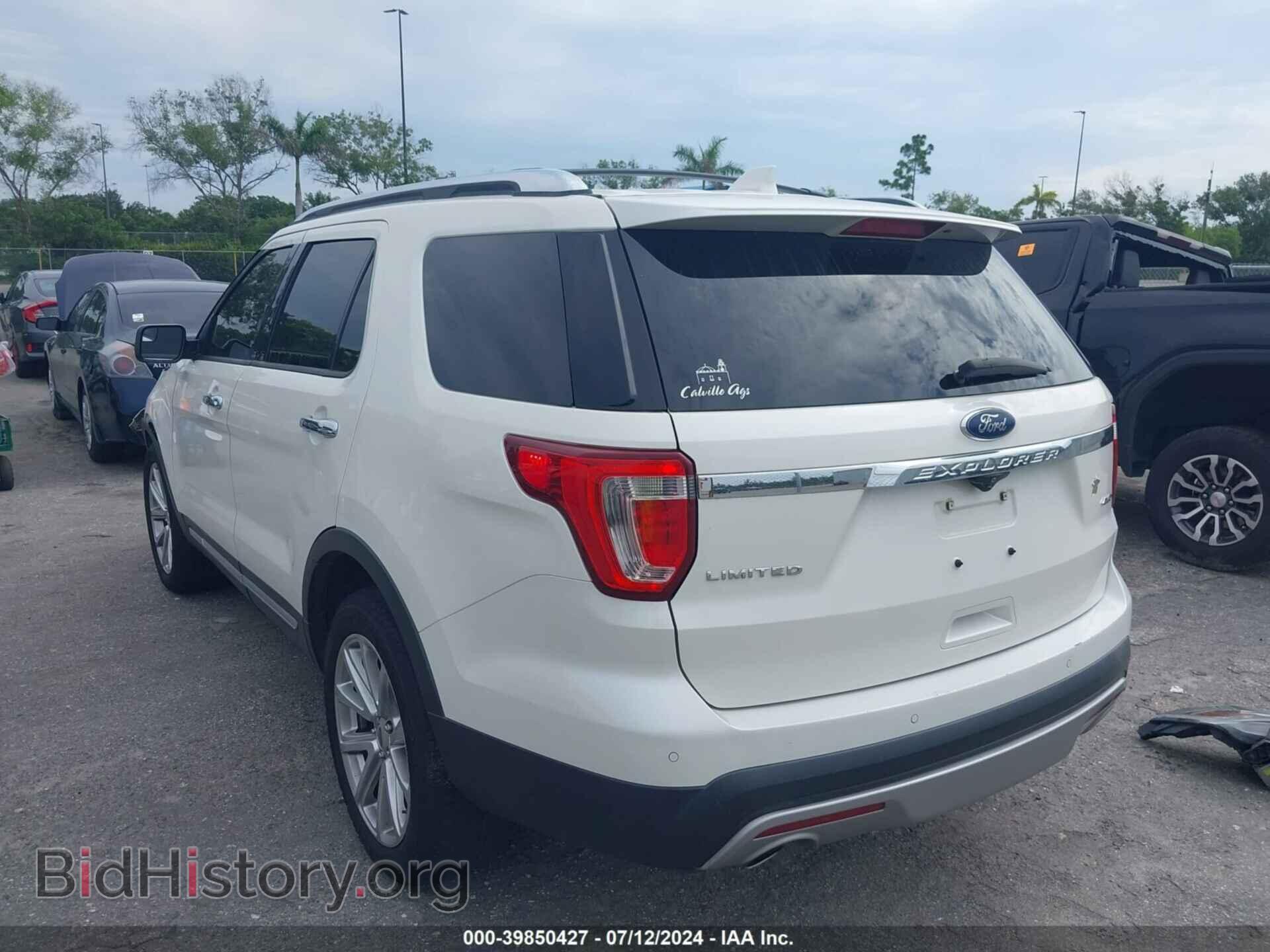 2016 FORD EXPLORER - VIN: 1FM5K8F84GGB98669 - Фото 3
