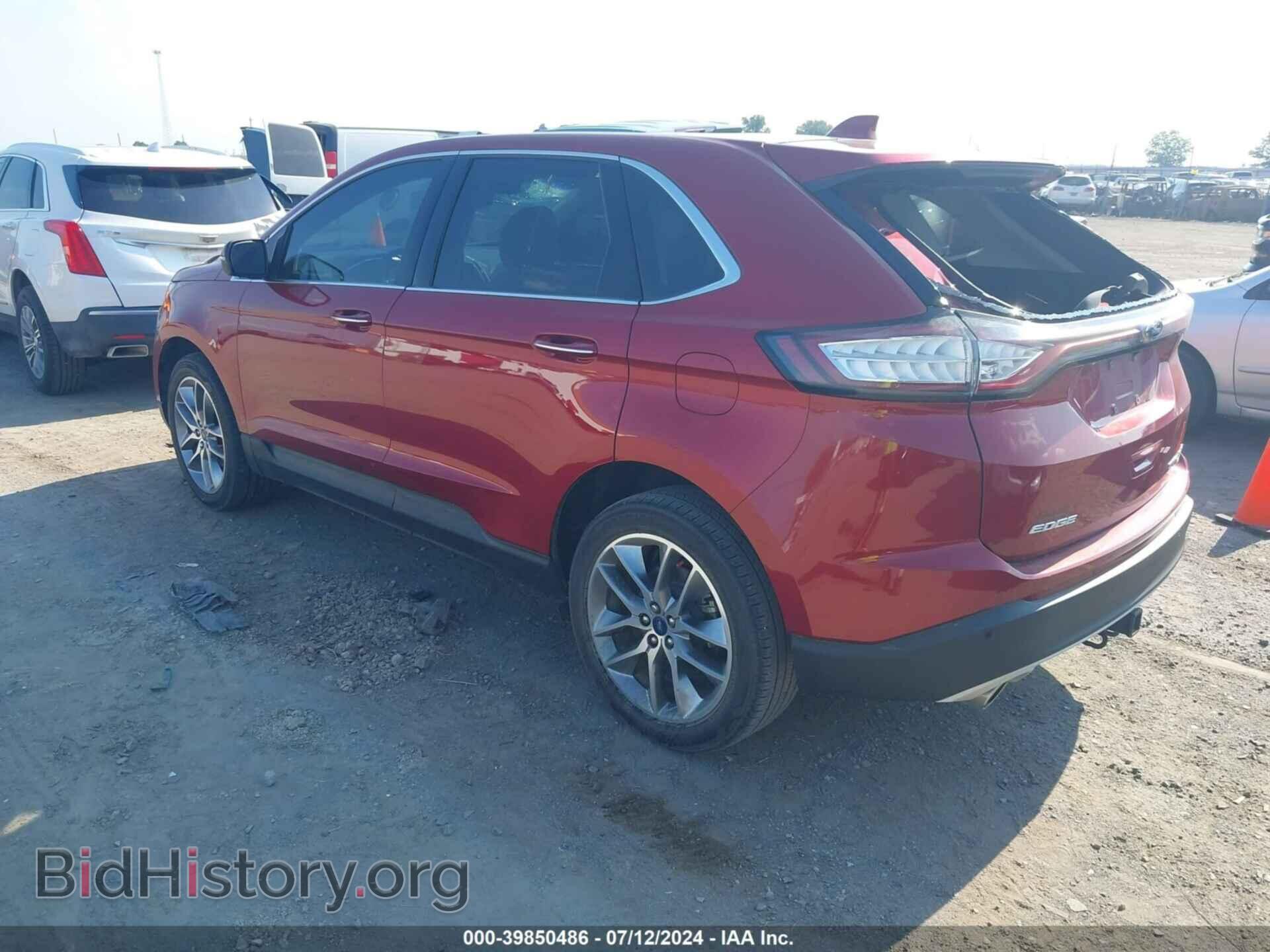 2016 FORD EDGE - VIN: 2FMPK3K96GBB70700 - Photo 3