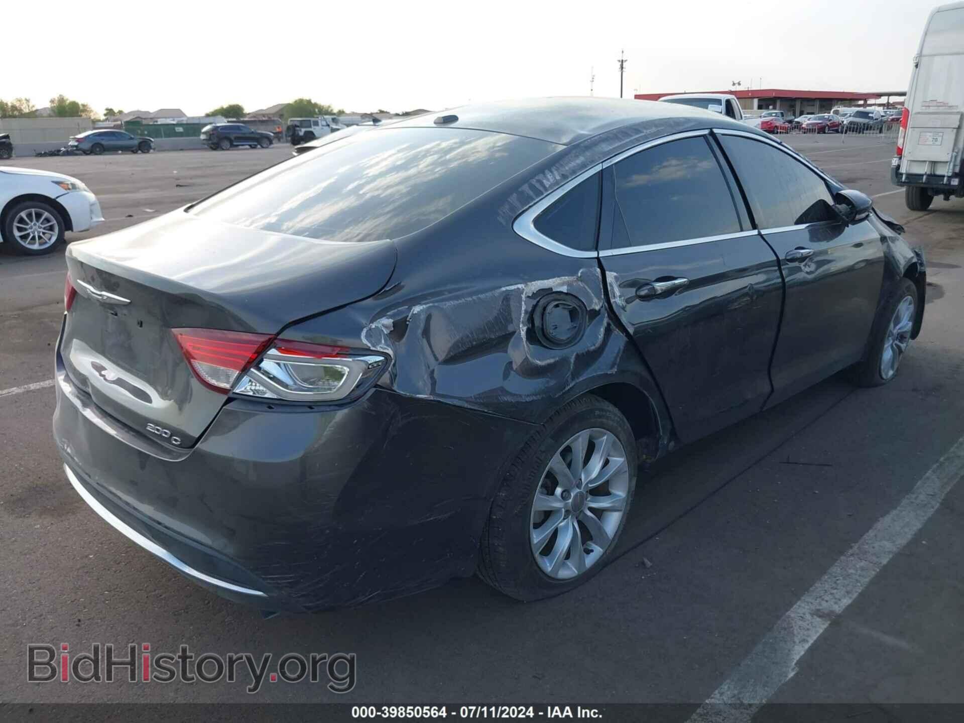 2015 CHRYSLER 200 - VIN: 1C3CCCCB8FN670804 - Фото 4