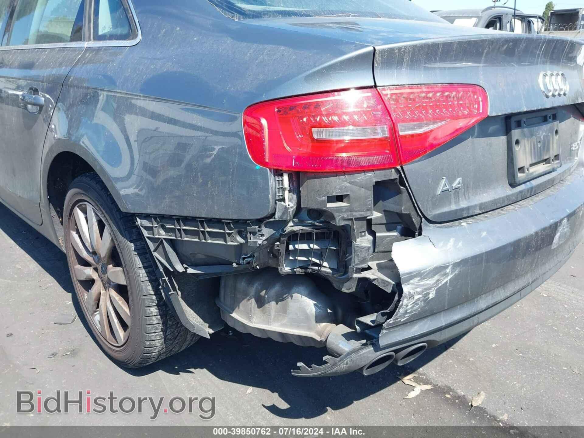 2013 AUDI A4 - VIN: WAUAFAFL4DA047667 - Фото 6