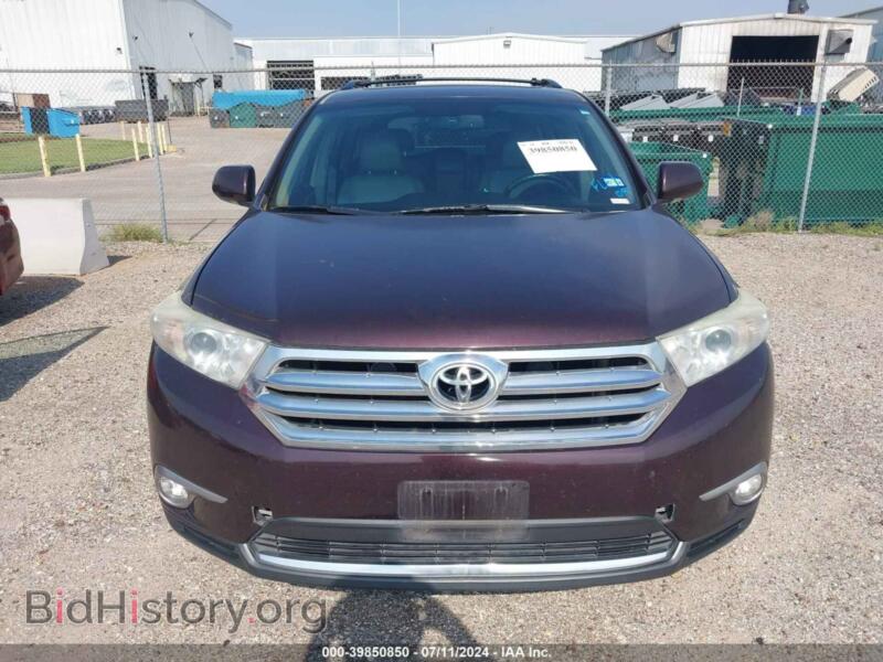 2013 Toyota HIGHLANDER (VIN 5TDYK3EH8DS093298) — фото 6 из 11