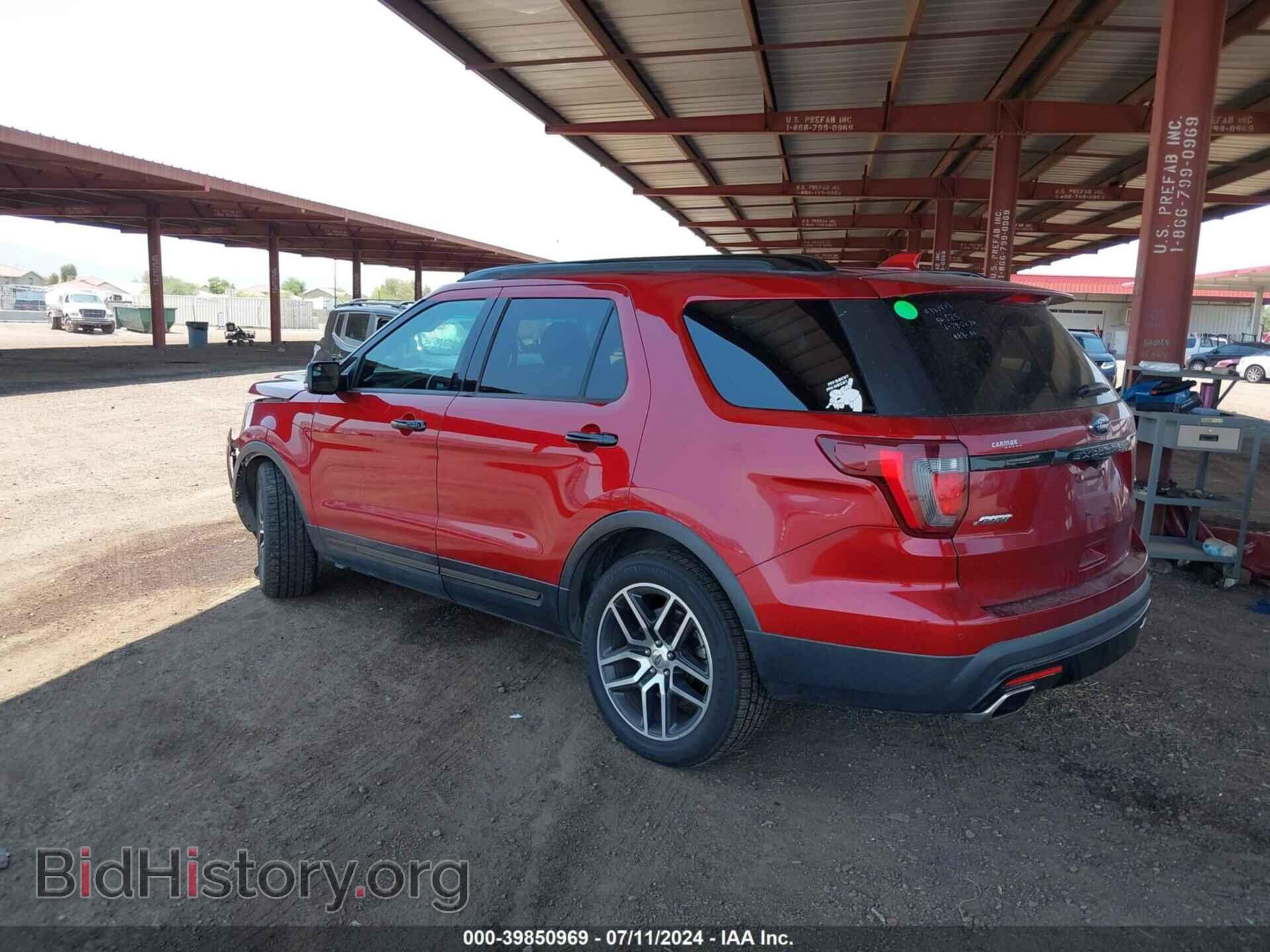 2016 FORD EXPLORER - VIN: 1FM5K8GT3GGC90875 - Фото 3