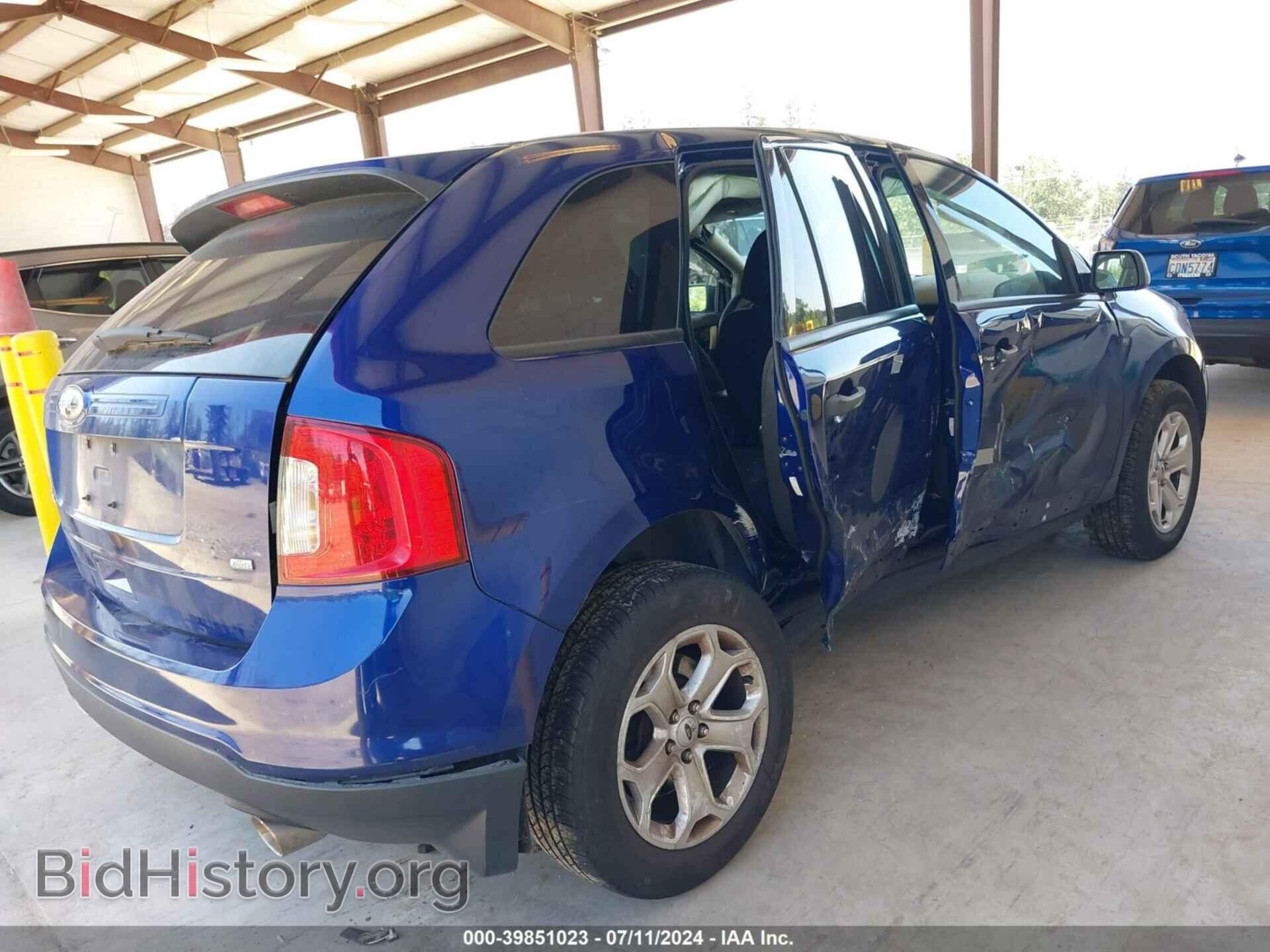 2014 FORD EDGE - VIN: 2FMDK4GC3EBB01201 - Photo 4