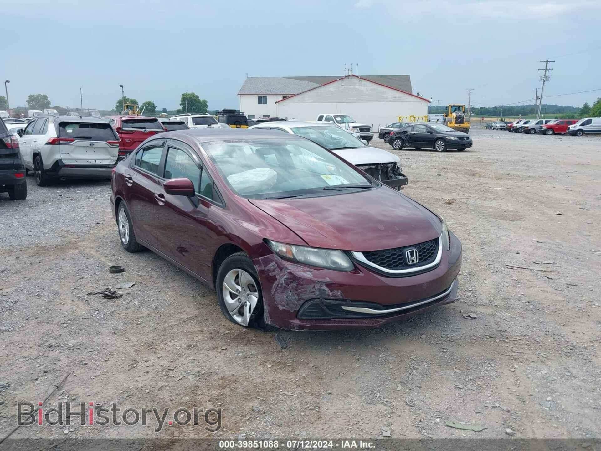Фотография 19XFB2F50FE285463 - HONDA CIVIC 2015