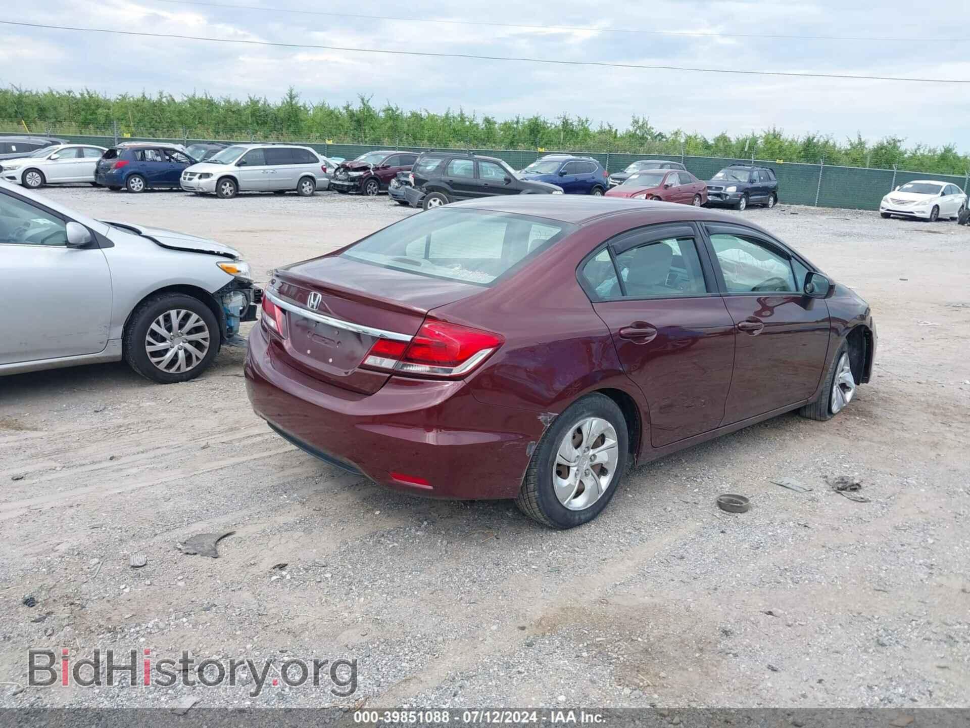 2015 HONDA CIVIC - VIN: 19XFB2F50FE285463 - Фото 4