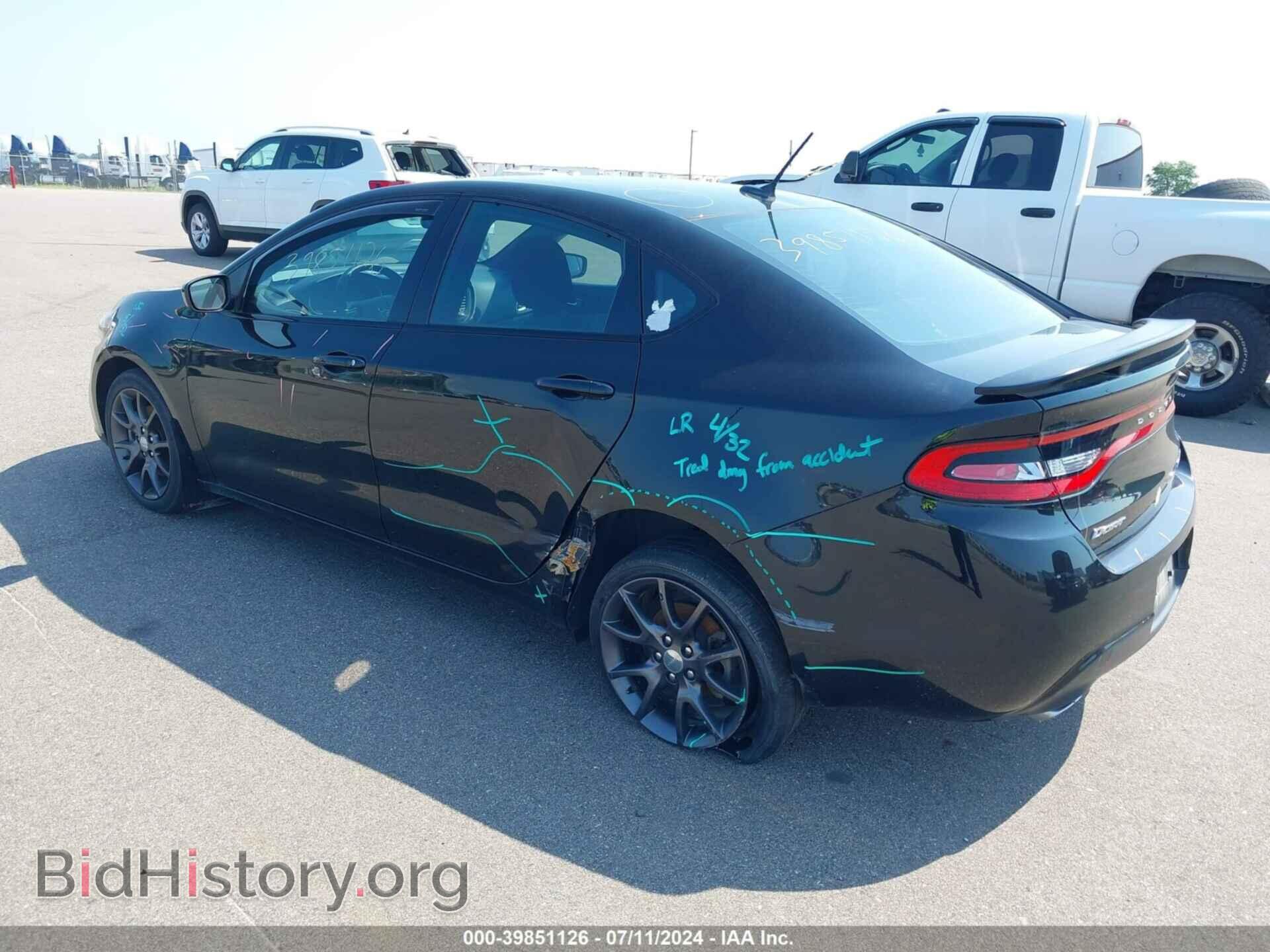 2015 DODGE DART - VIN: 1C3CDFBBXFD315963 - Фото 3