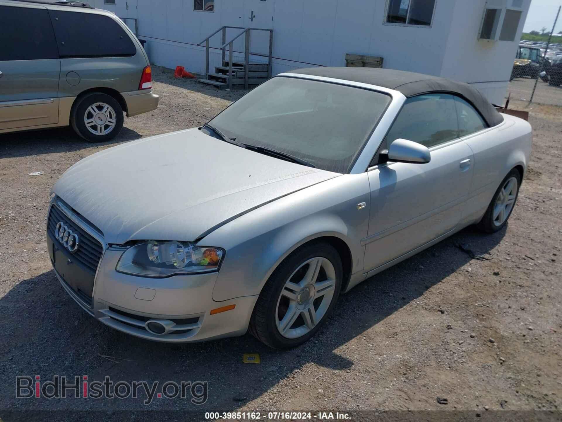 2007 AUDI A4 - VIN: WAUDF48H47K030356 - Фото 2