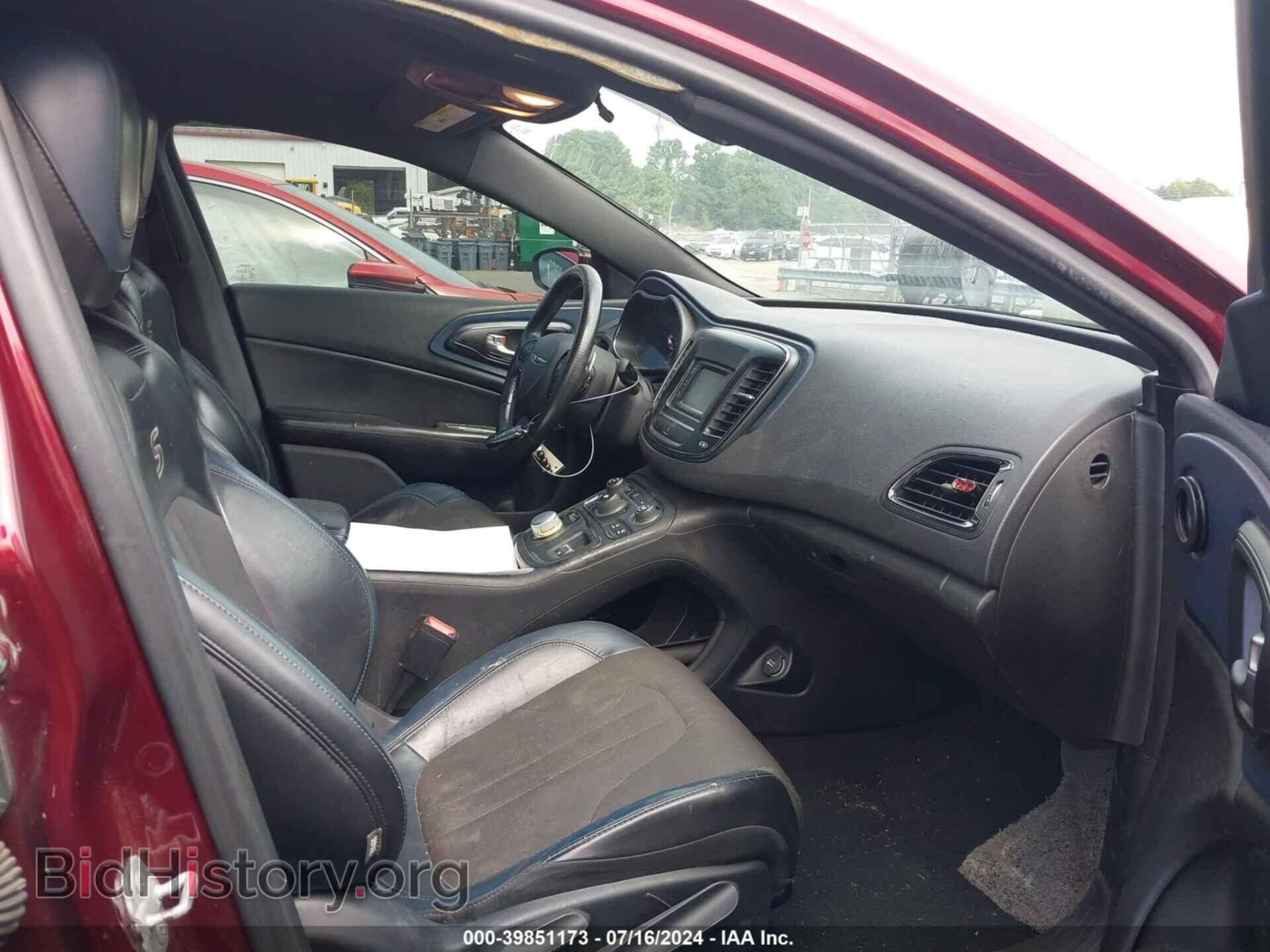 2015 CHRYSLER 200 - VIN: 1C3CCCBB7FN649735 - Фото 5