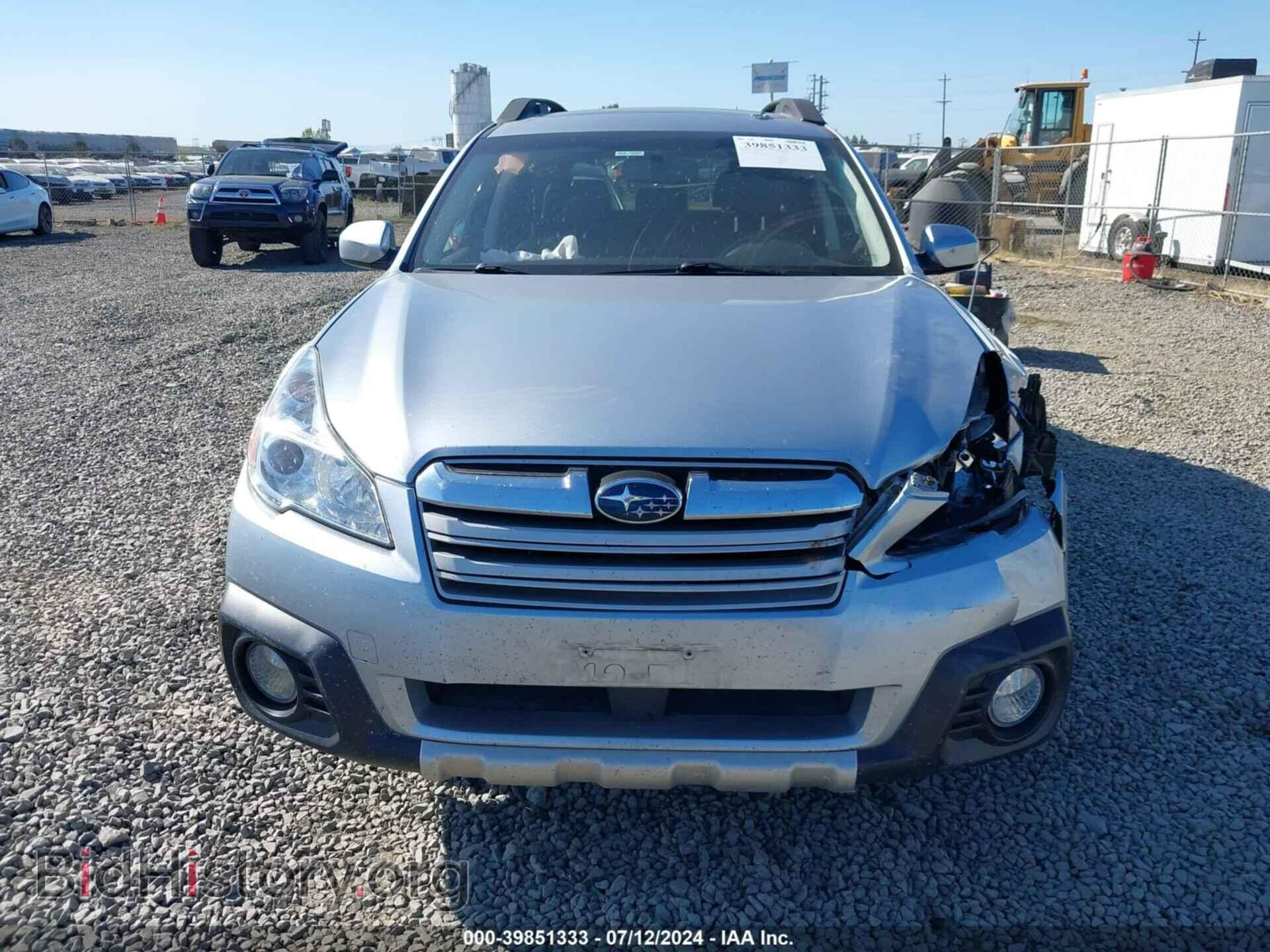 2013 SUBARU OUTBACK - VIN: 4S4BRDLC6D2233320 - Фото 11