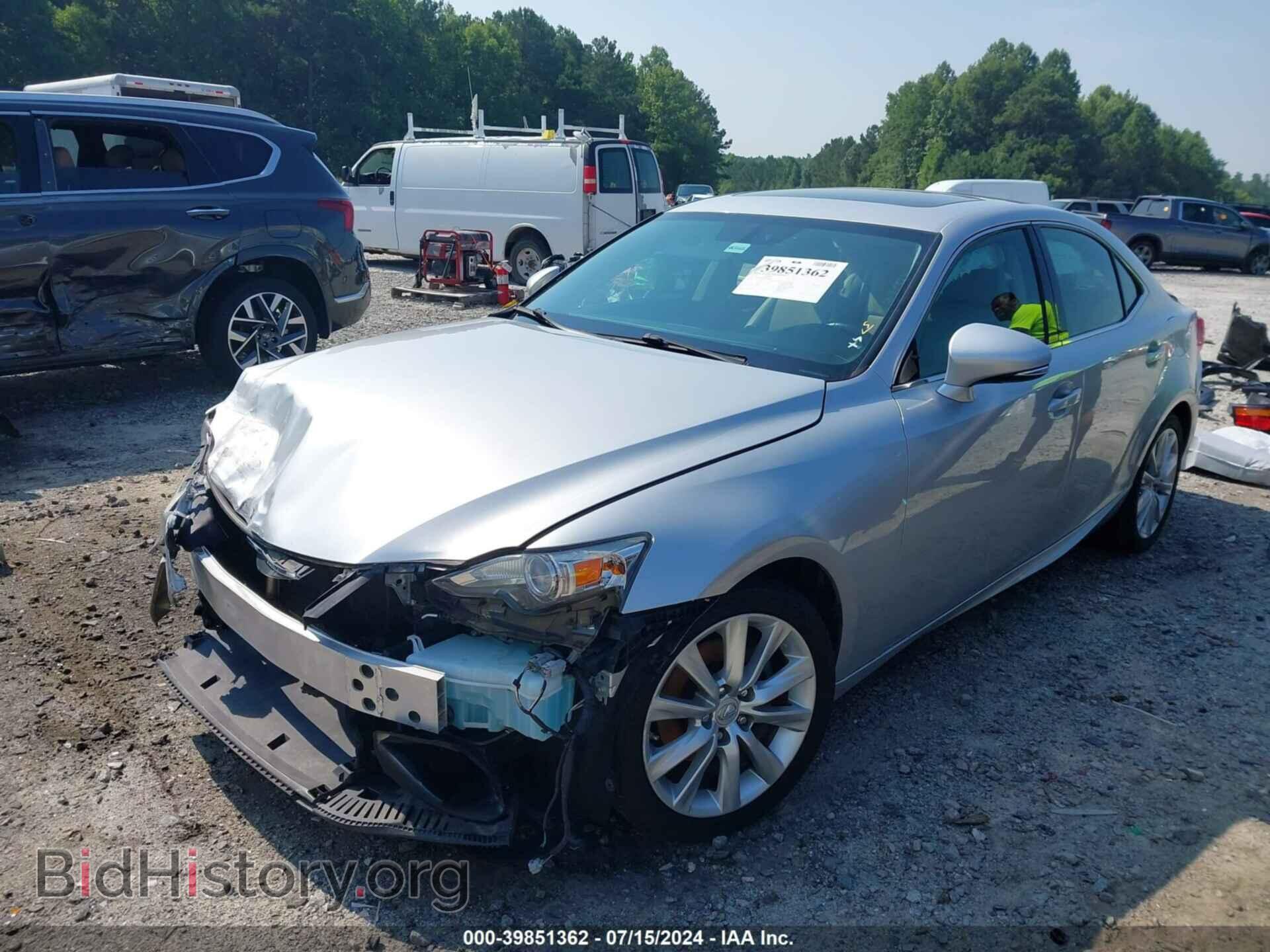 2014 LEXUS IS 250 - VIN: JTHBF1D28E5028629 - Фото 2