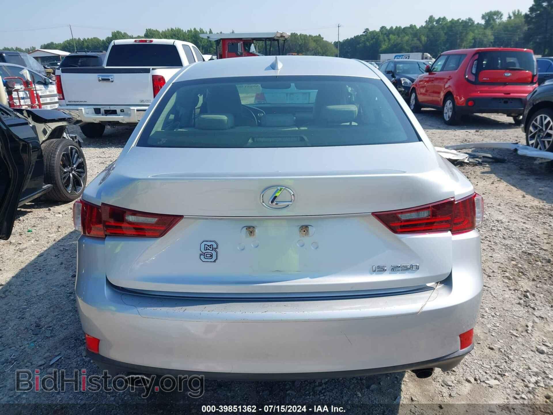 2014 LEXUS IS 250 - VIN: JTHBF1D28E5028629 - Фото 17