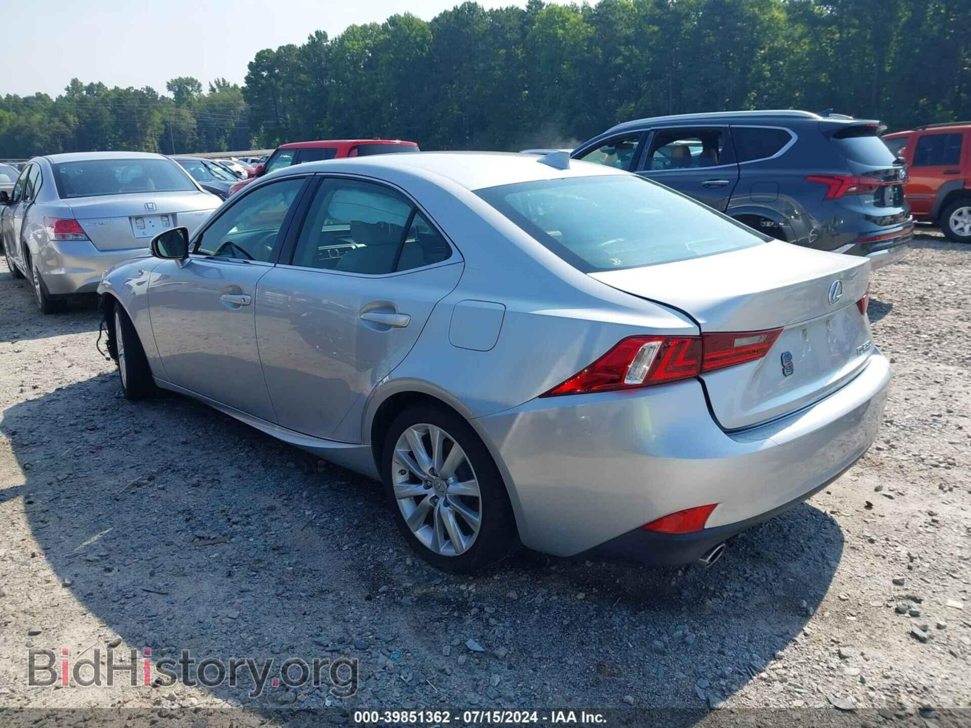 2014 LEXUS IS 250 - VIN: JTHBF1D28E5028629 - Фото 3