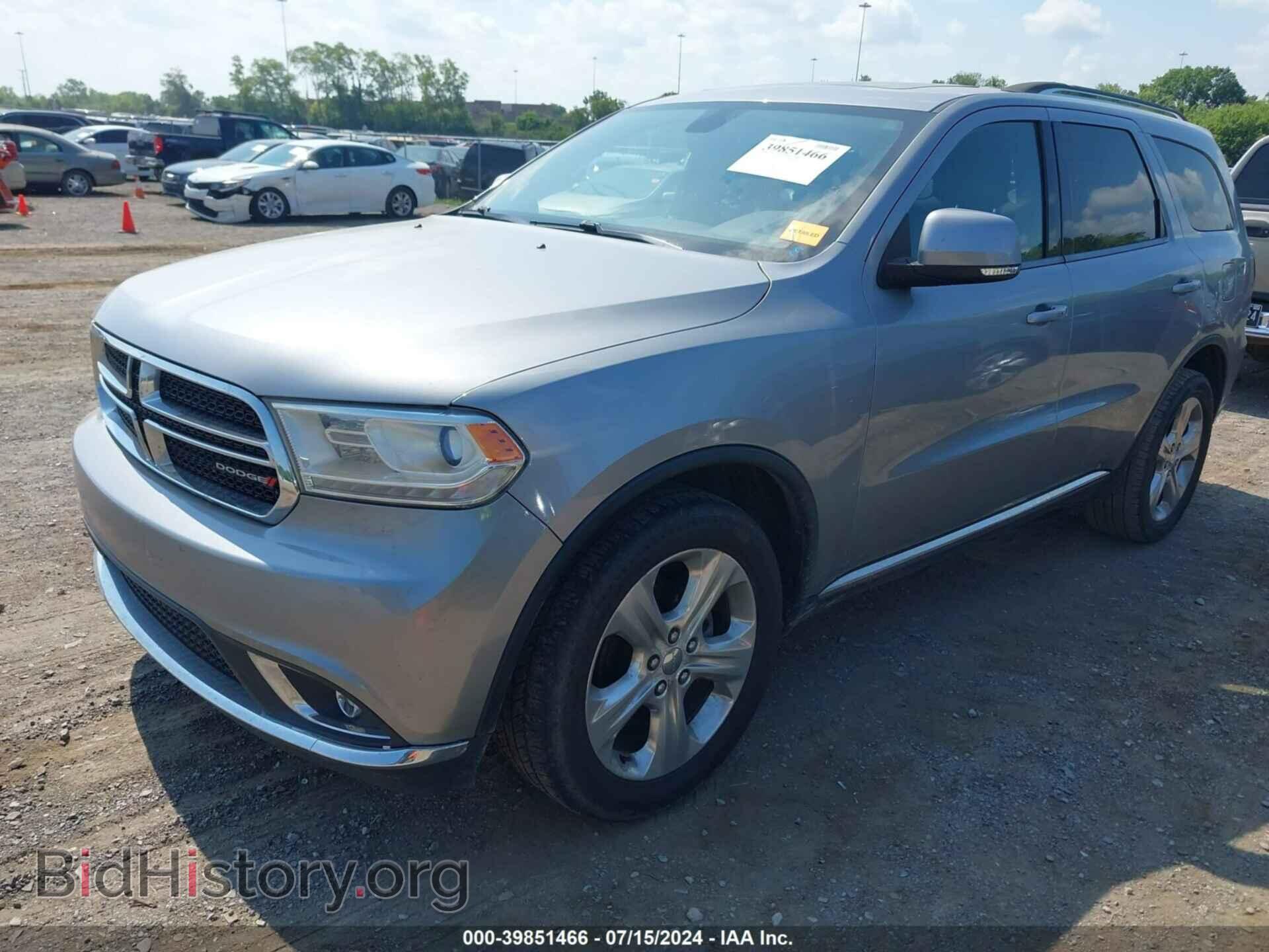 2014 DODGE DURANGO - VIN: 1C4RDJDG2EC973220 - Photo 2