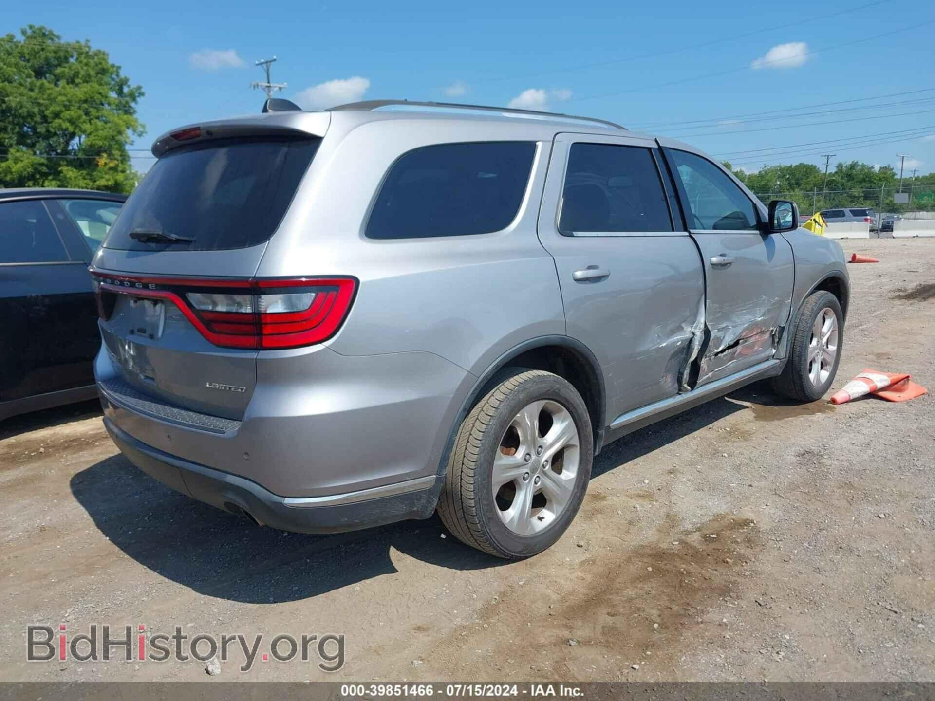 2014 DODGE DURANGO - VIN: 1C4RDJDG2EC973220 - Photo 4
