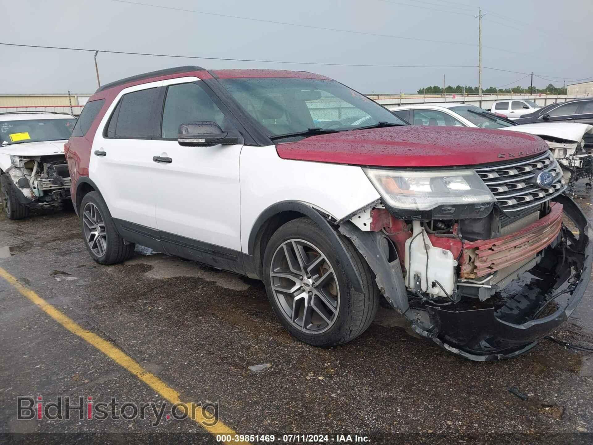 Photo 1FM5K8GT9GGB14932 - FORD EXPLORER 2016