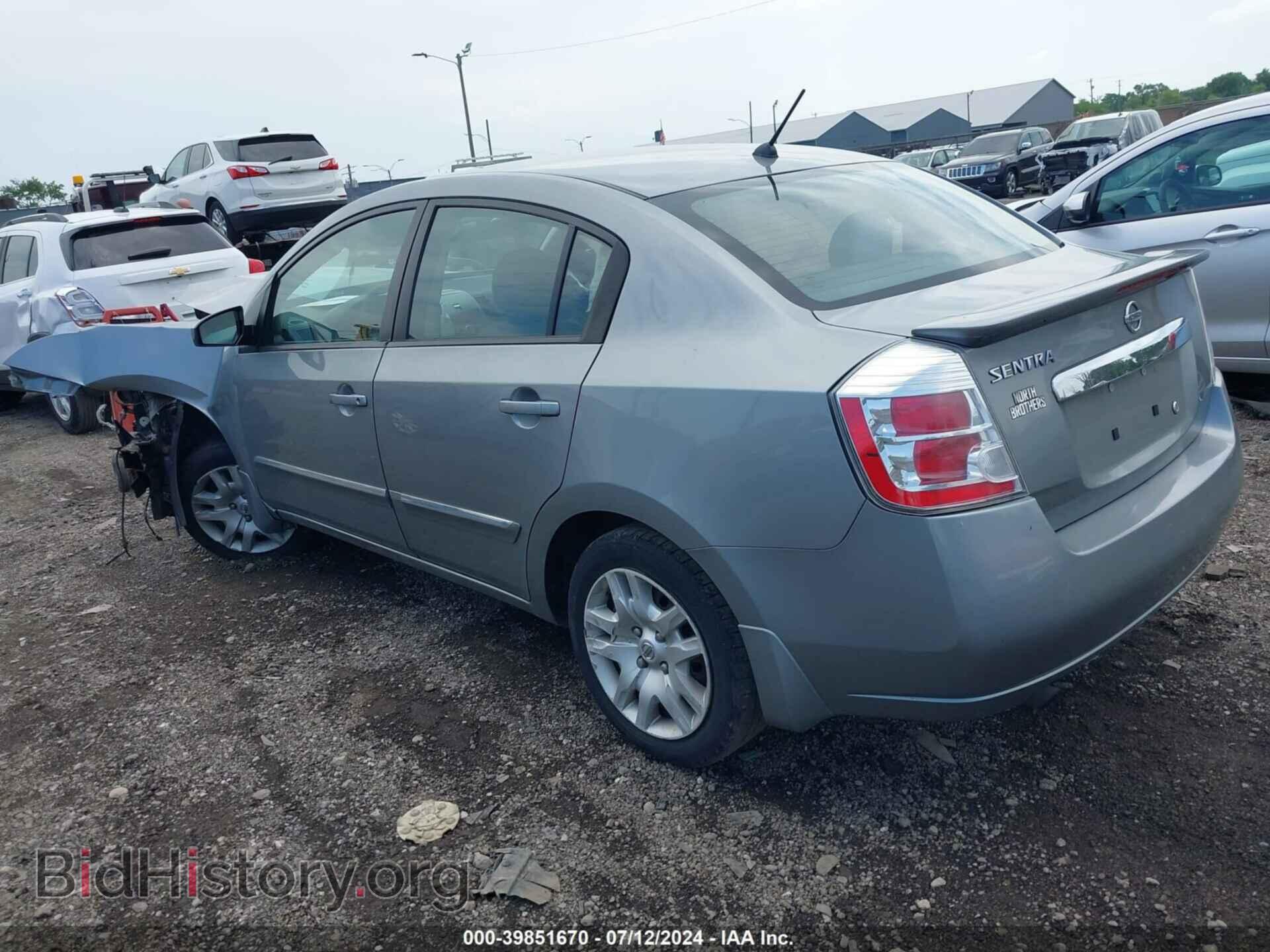 2012 NISSAN SENTRA - VIN: 3N1AB6AP3CL717841 - Фото 3