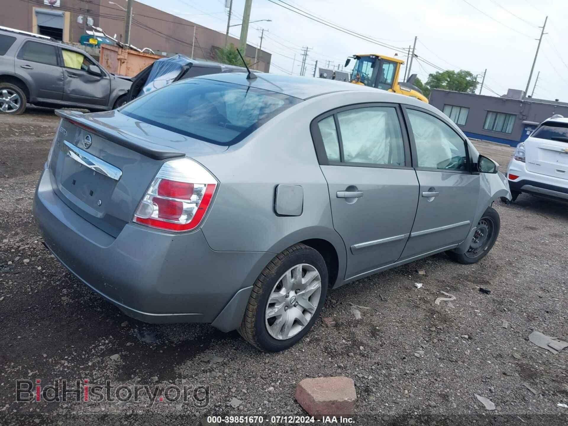 2012 NISSAN SENTRA - VIN: 3N1AB6AP3CL717841 - Фото 4
