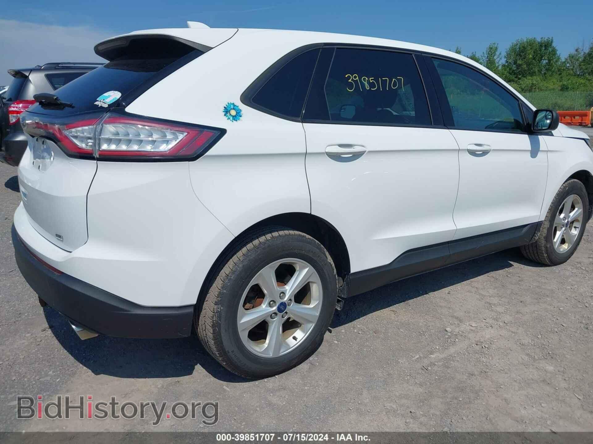 2015 FORD EDGE - VIN: 2FMTK4G87FBB84768 - Фото 4