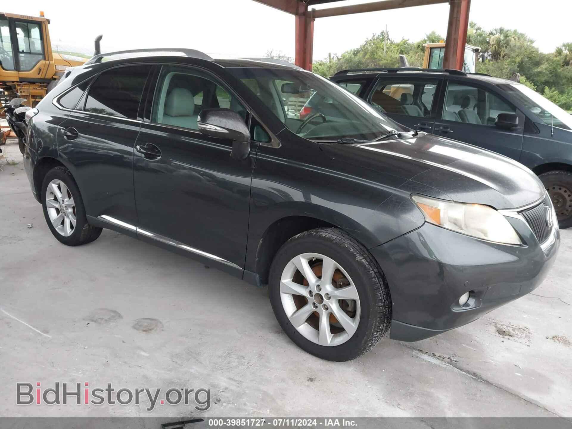 Photo 2T2ZK1BA5AC037125 - LEXUS RX 350 2010